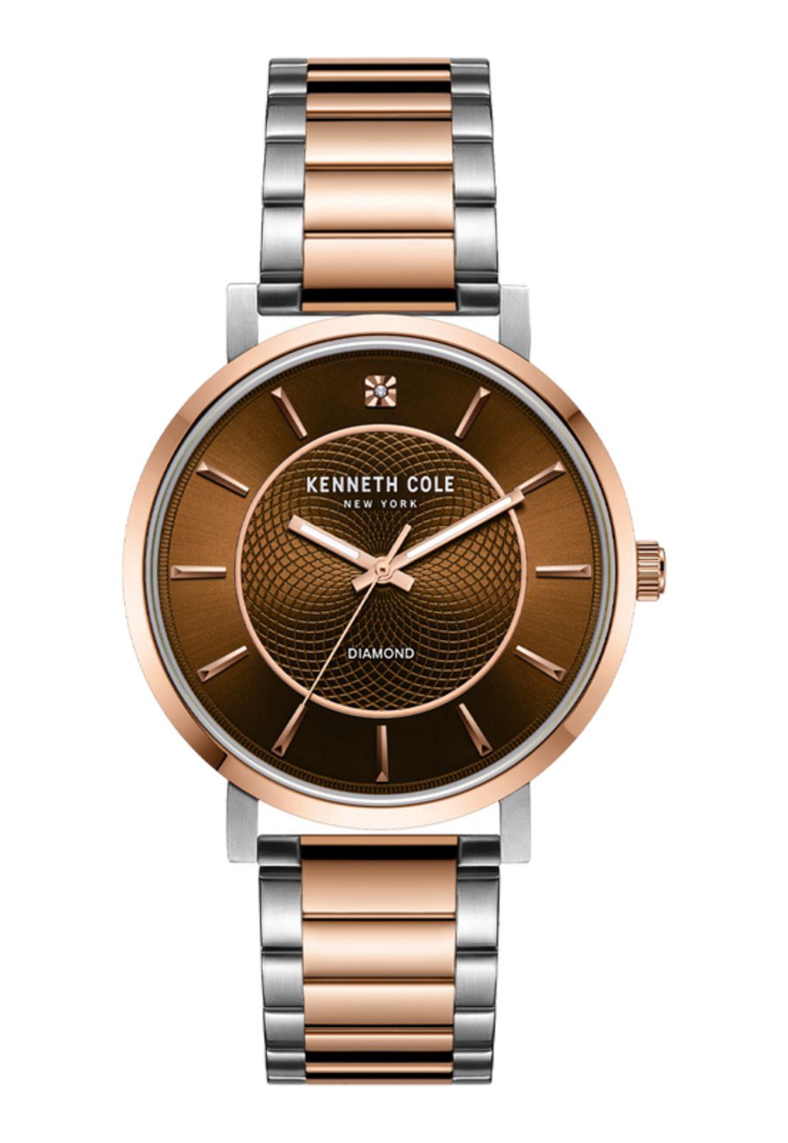 Set Reloj y pulsera Kenneth Cole New York KC51027002 Bicolor Hombre-0