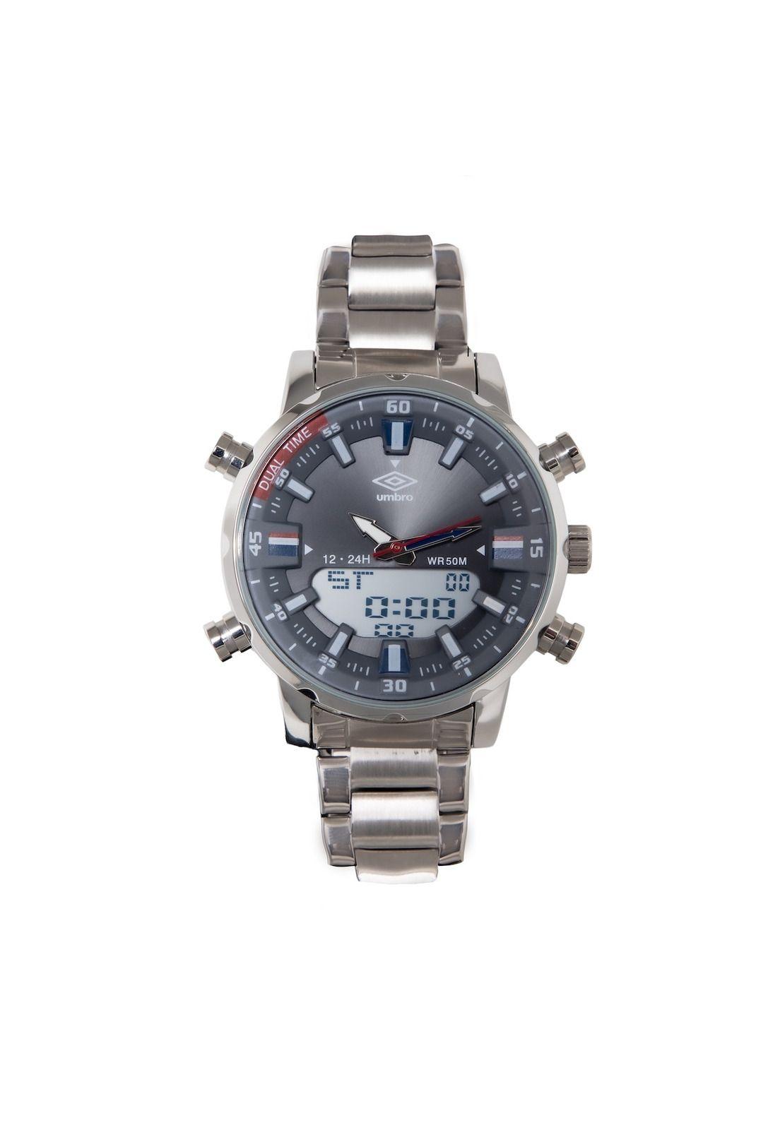 Reloj Umbro Plus UMBP-1500-21 Plateado-0