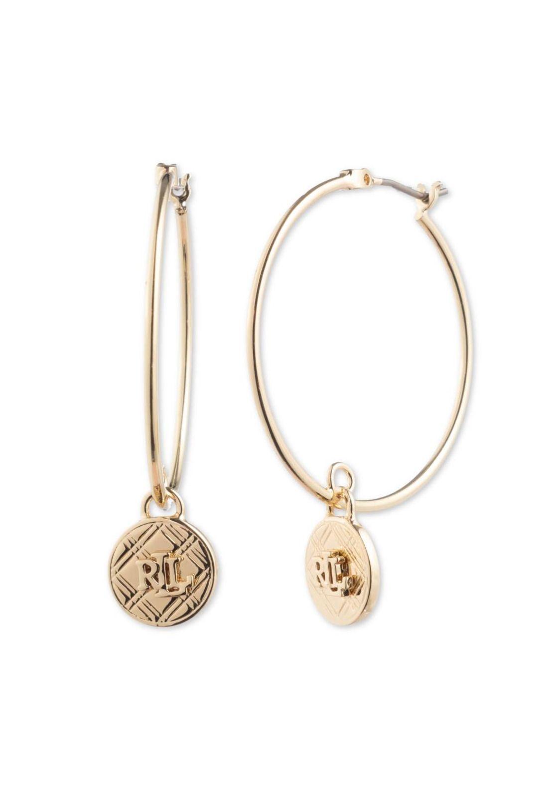 Argollas Ralph Lauren Dorado Mujer 14G00697-0
