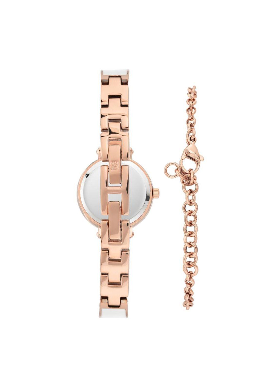 Reloj Blanco Anne Klein Mujer AK/3620WTST-2