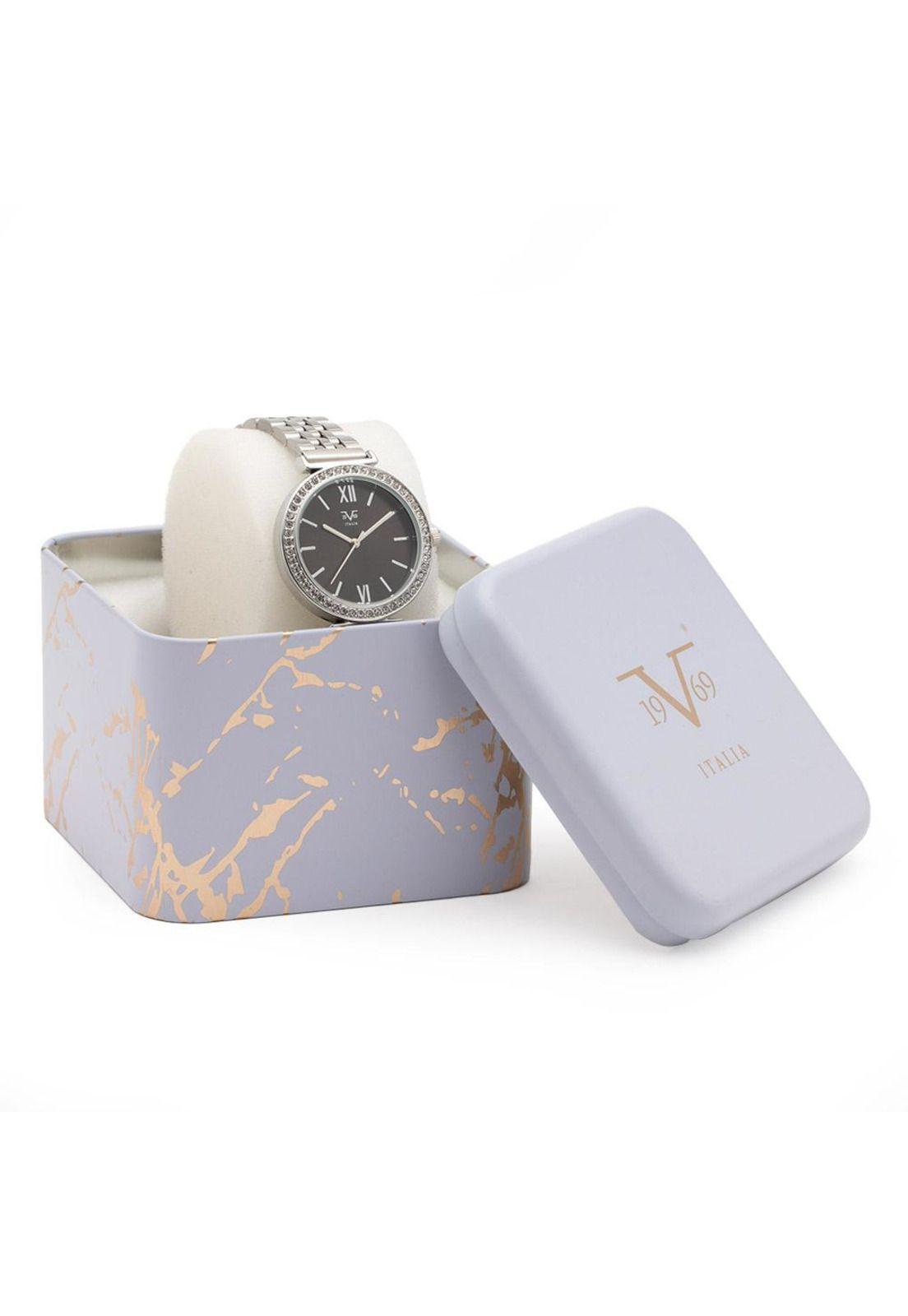 Reloj 19v69 Italia V1969-247-2 Plateado Mujer-3