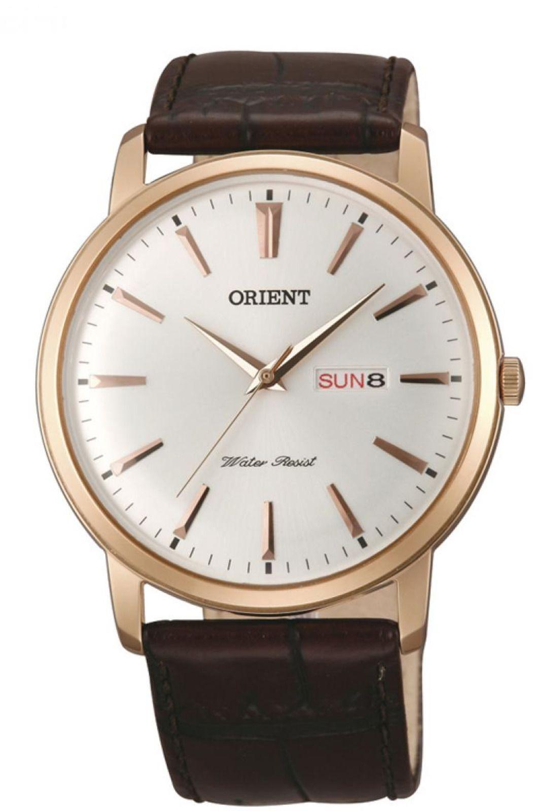 Reloj Clásico Café Orient-0