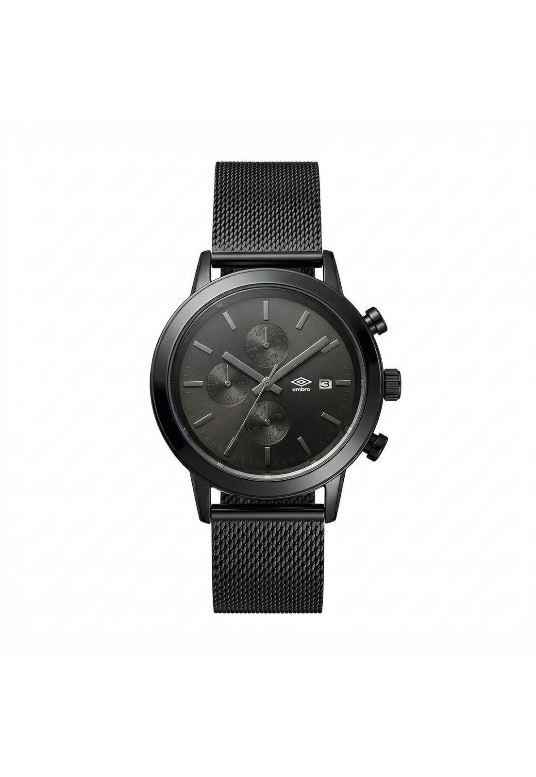 Reloj Análogo Hombre Umbro Plus Negro UMBP-1500-197-0