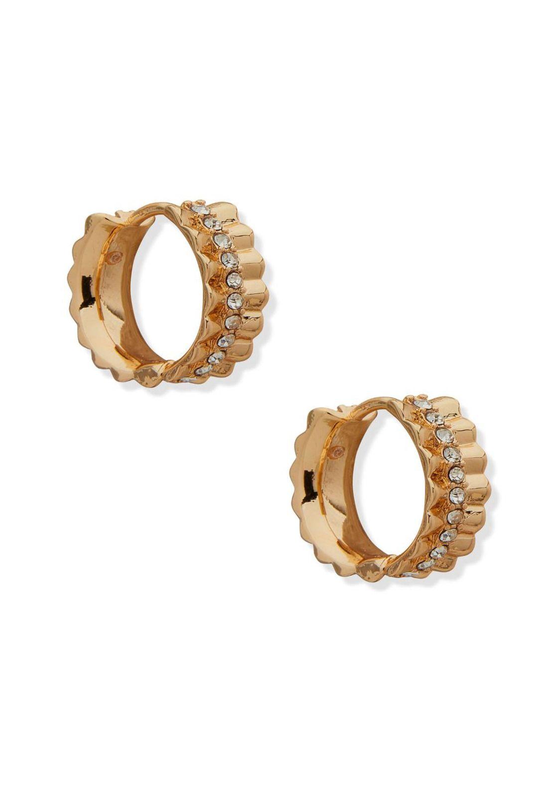 Aros Anne Klein Dorado Mujer-1