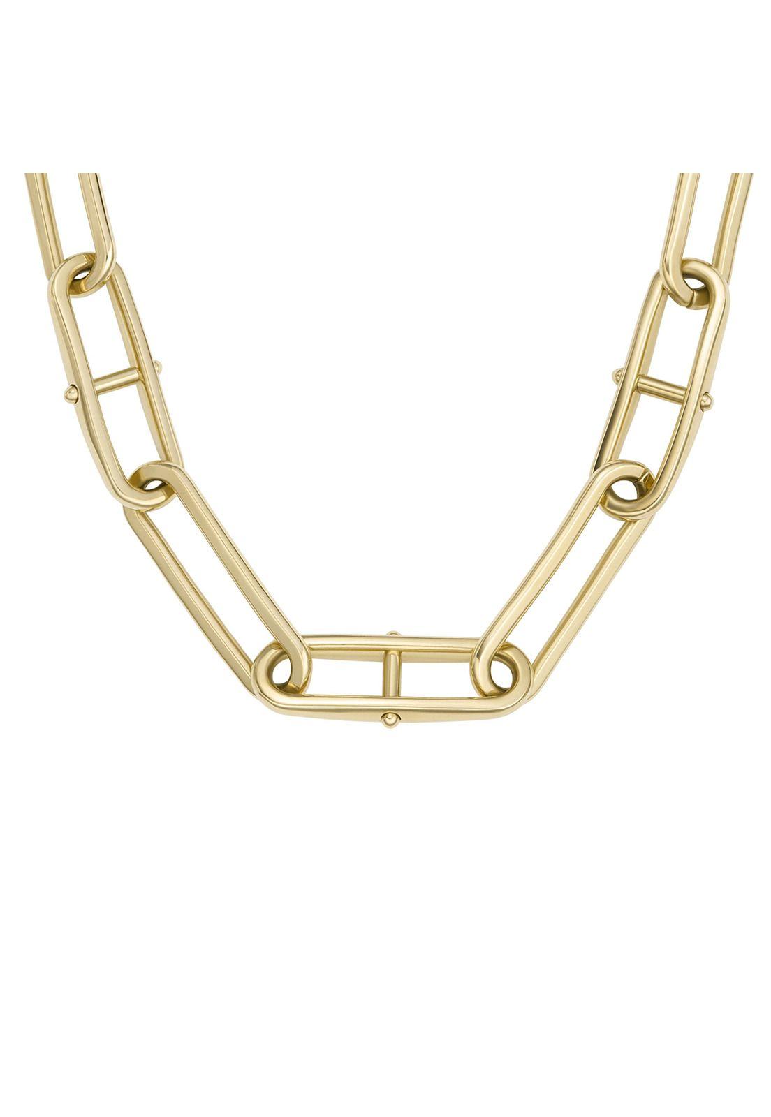 Collar Fossil  JF04102710 Dorado Mujer-3