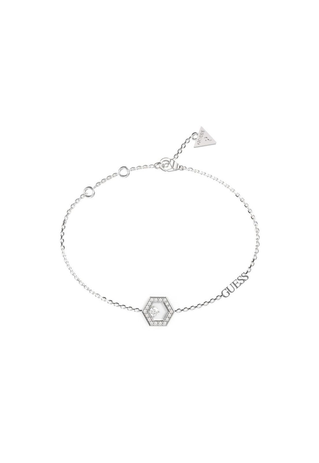 Pulsera Guess Plateada JUBB04650JWRHS-0