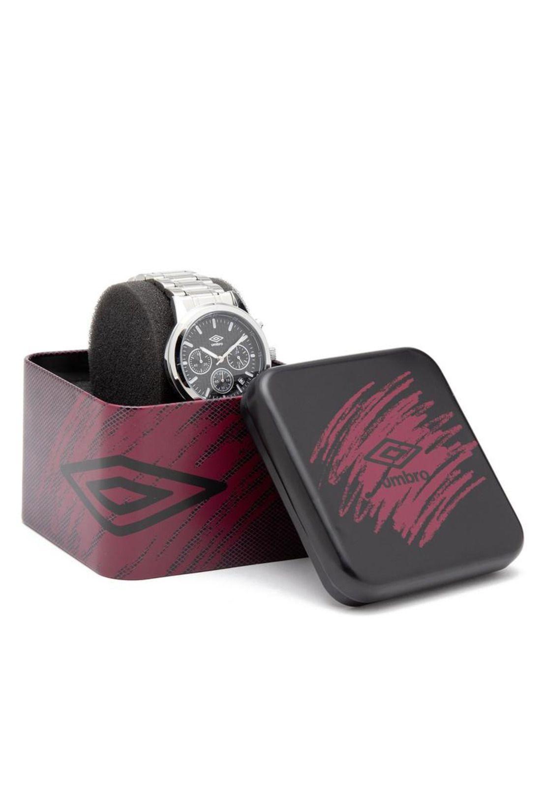 Reloj Umbro Plus UMBP-6100-1 Plateado Hombre-3