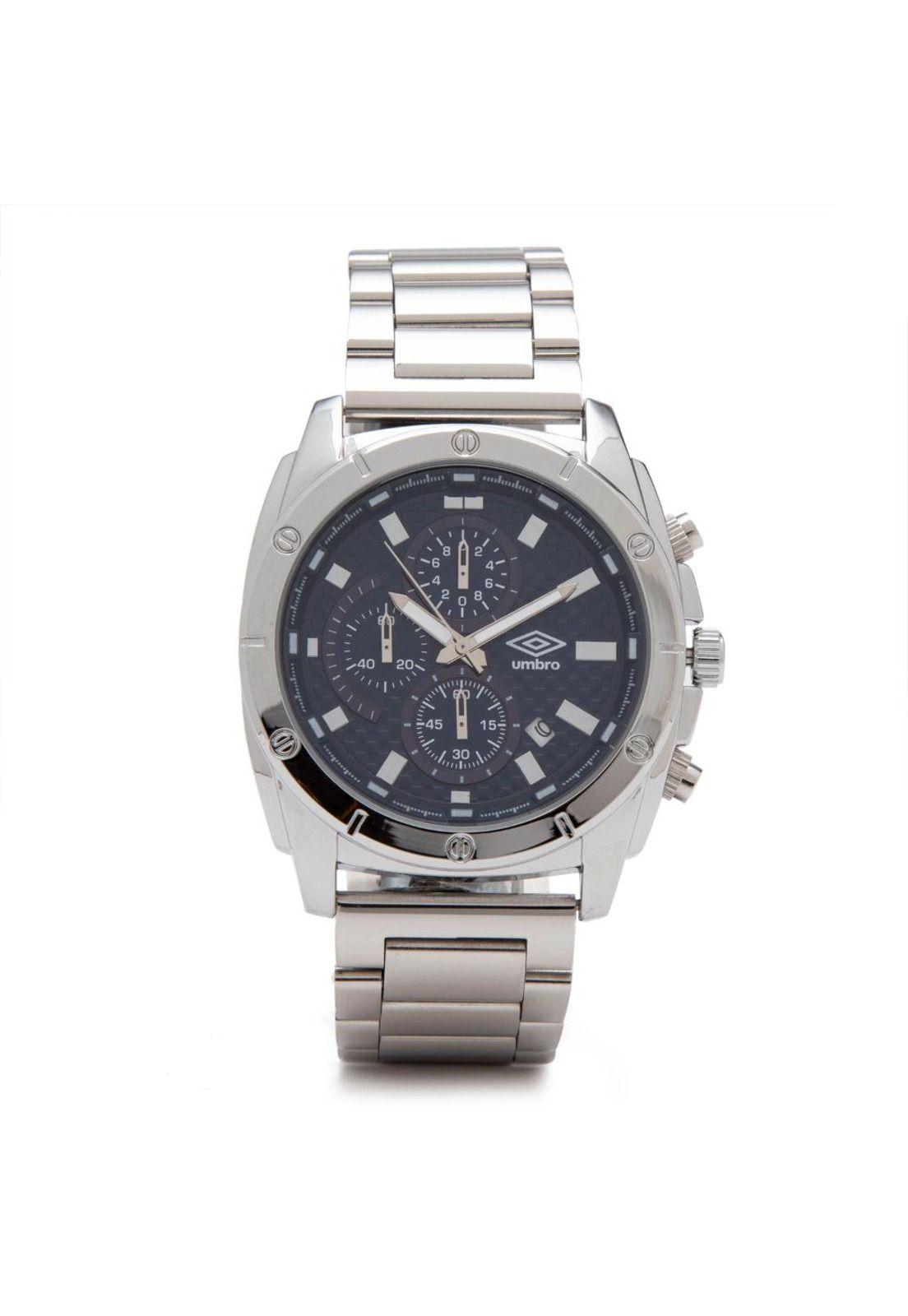 Reloj Umbro Plus UMBP-5900-6 Plateado Hombre-0