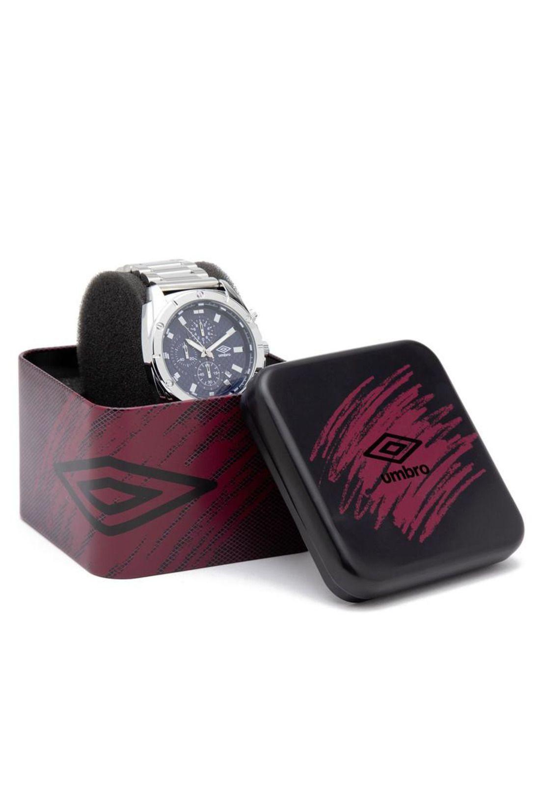 Reloj Umbro Plus UMBP-5900-6 Plateado Hombre-3