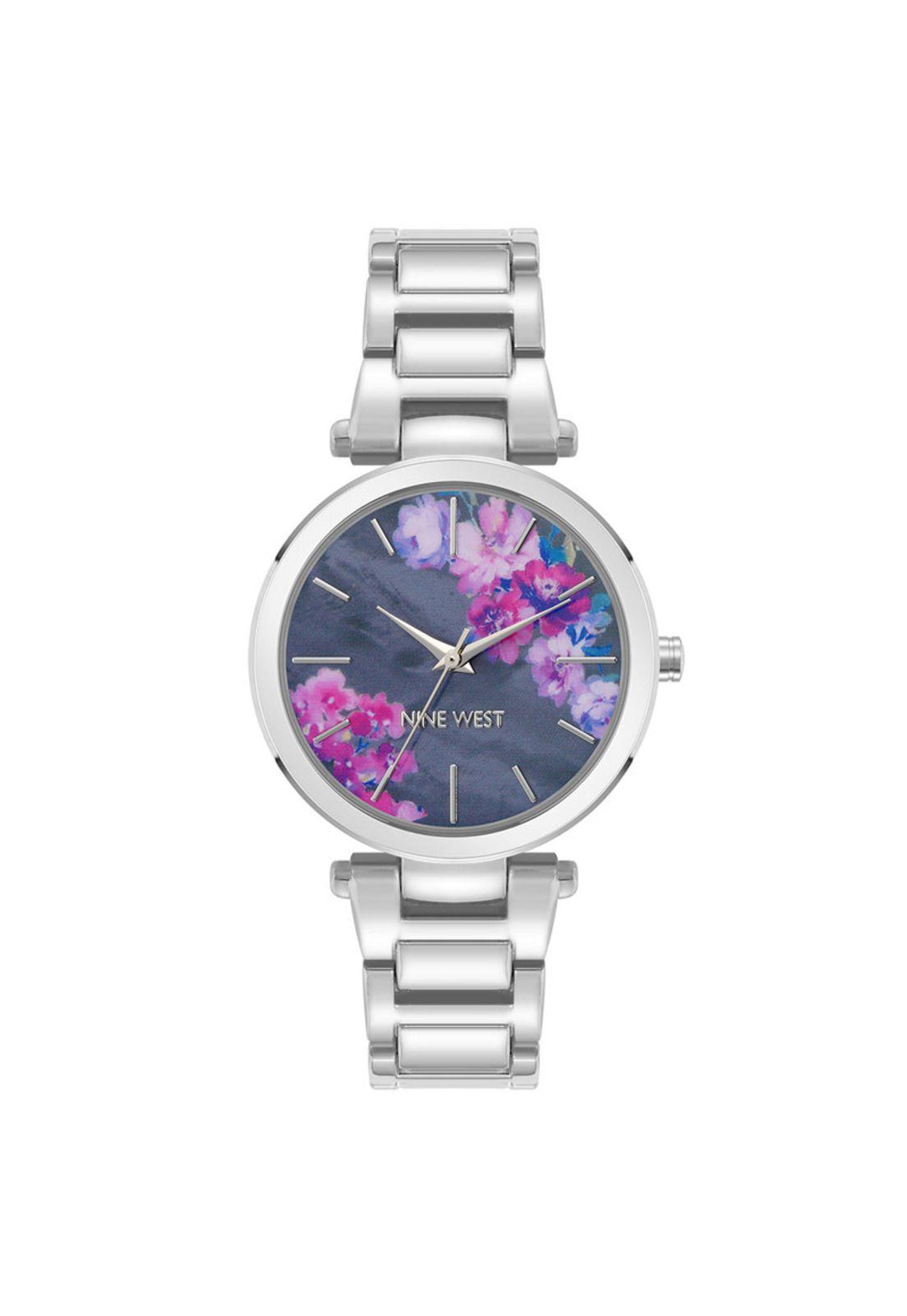 Reloj Mujer Nine West Plateado Nw/3223Pwsv-0