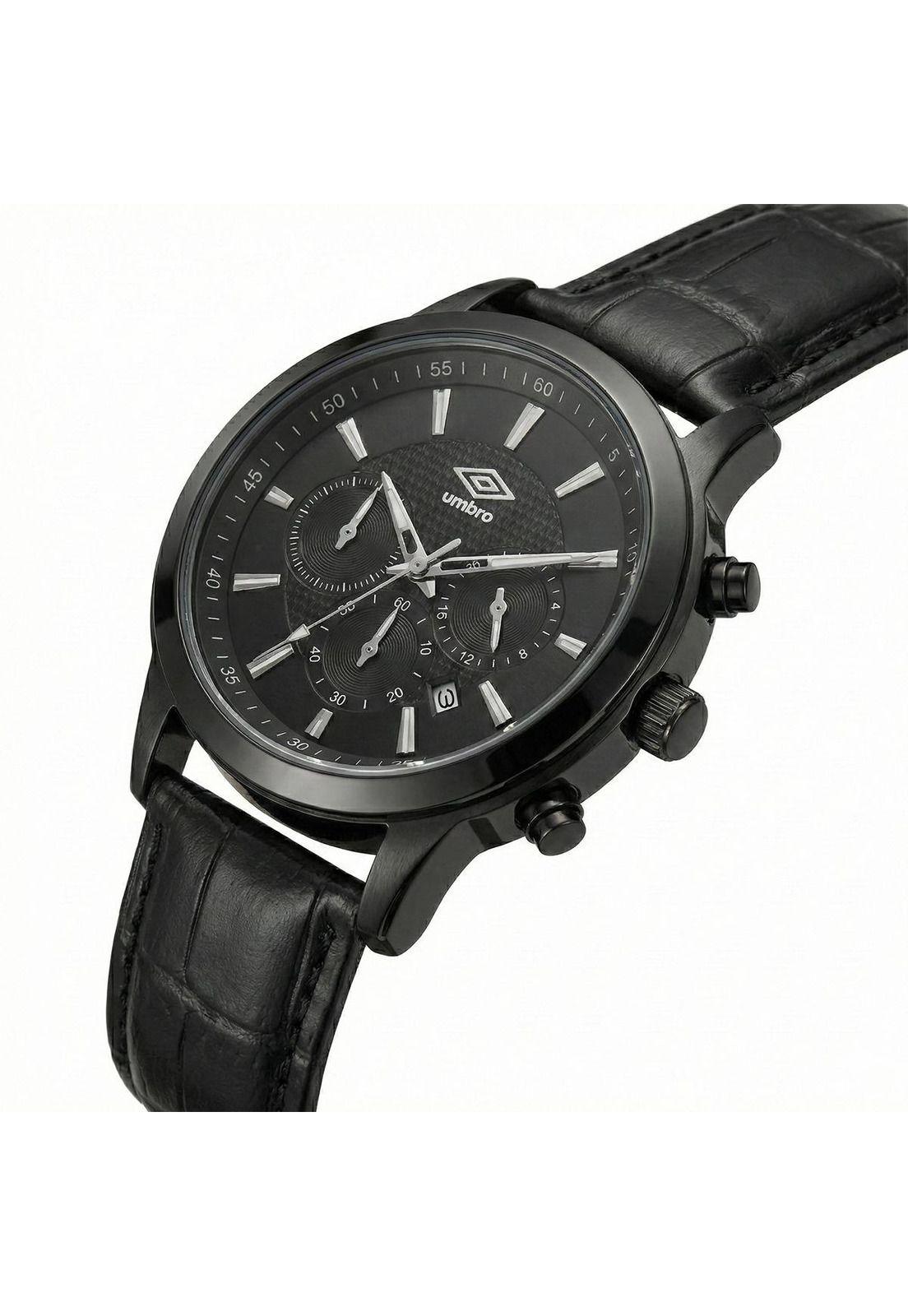 Reloj Análogo Hombre Umbro Plus Negro UMBP-1500-84-4