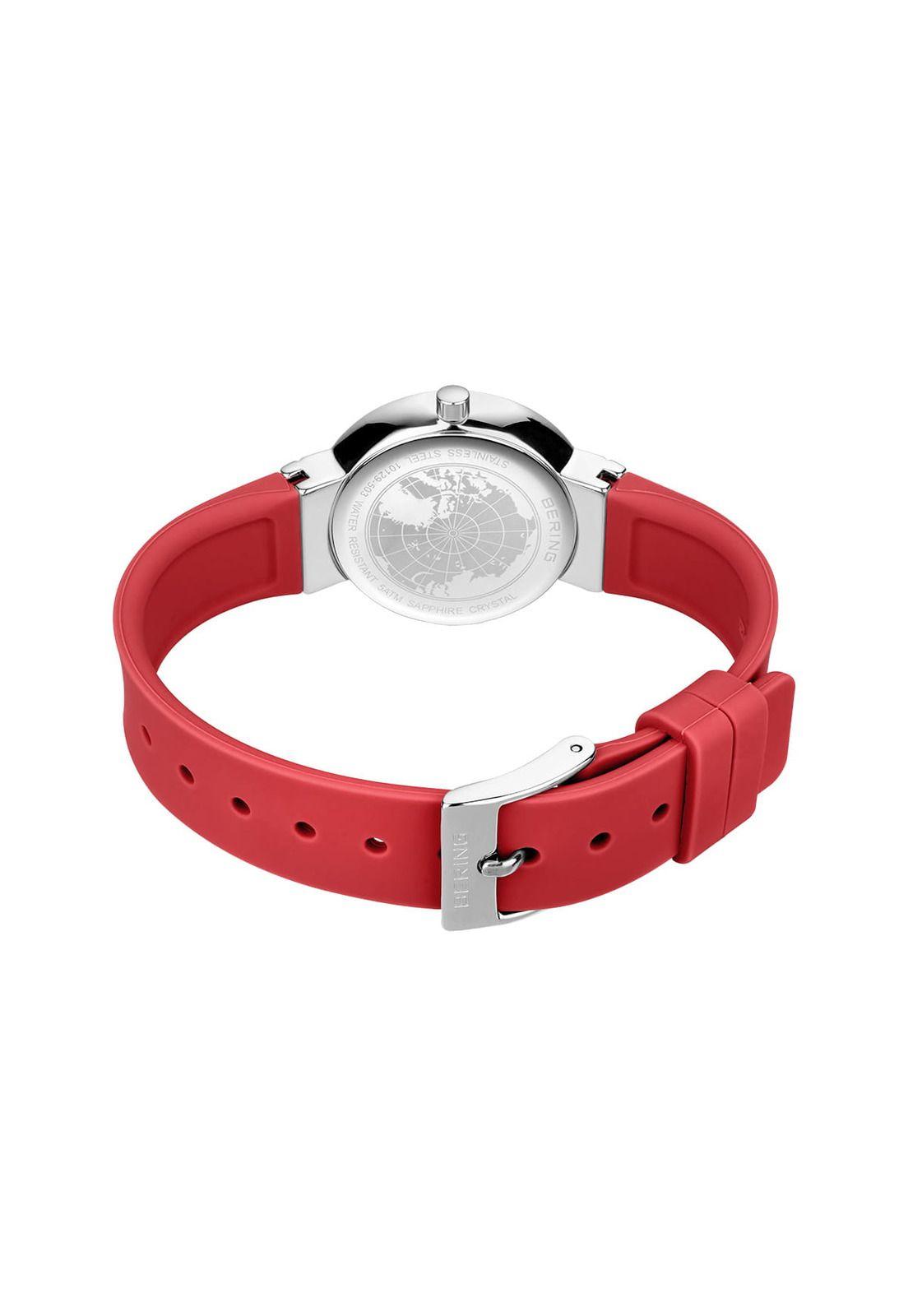 Reloj Bering 10129-503 Rojo Mujer-1