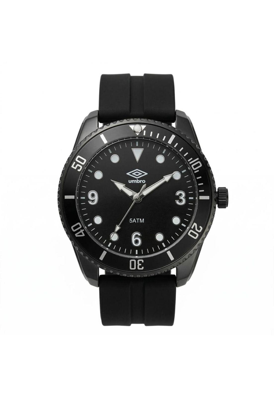 Reloj Análogo Hombre Umbro Plus Negro UMBP-1500-140-0