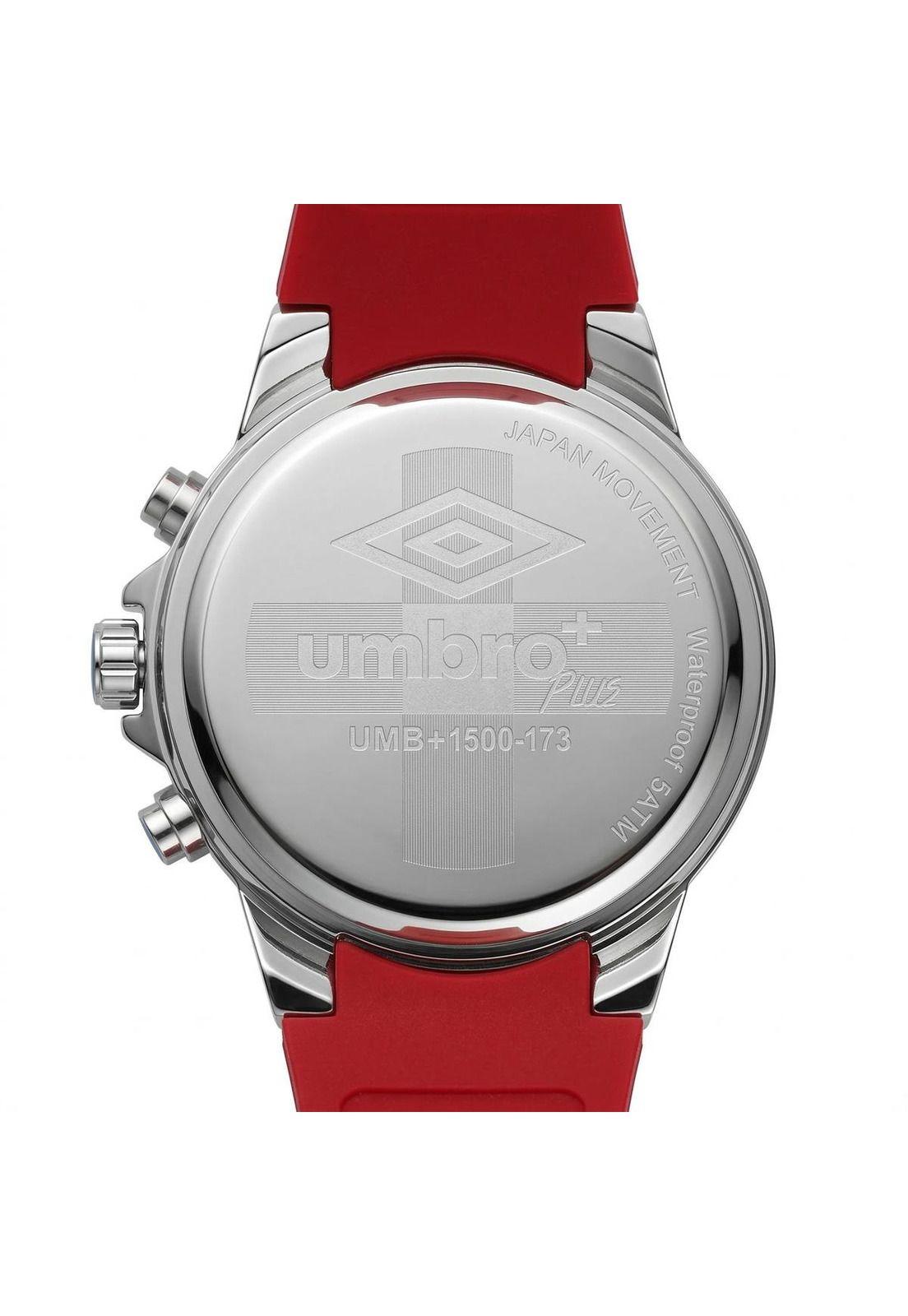 Reloj Análogo Hombre Umbro Plus Rojo UMBP-1500-173-3
