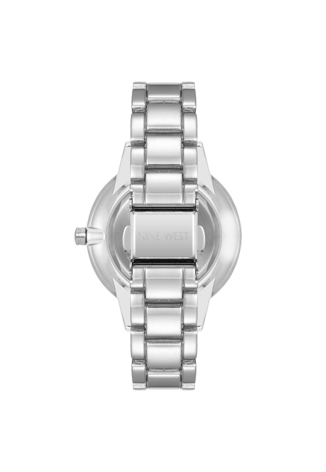 Reloj Mujer Nine West Plateado Nw/2099Flsv-1