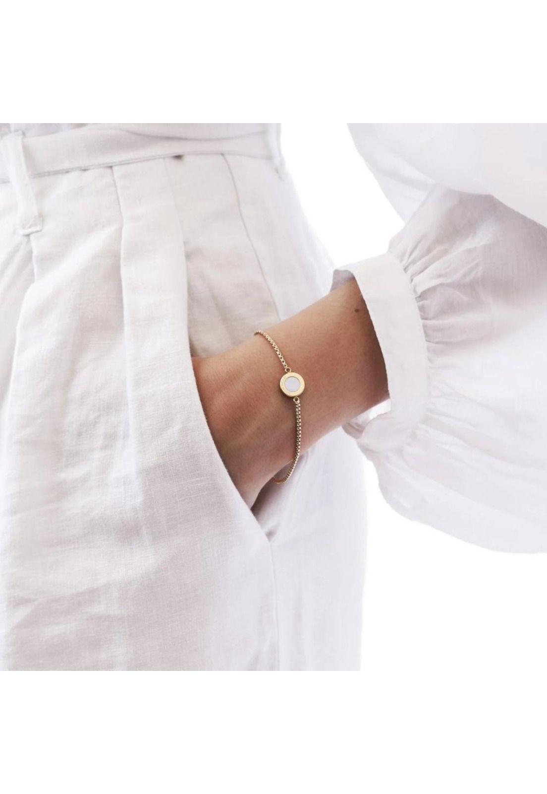 Pulsera Jason Hyde Blanco Mujer-1