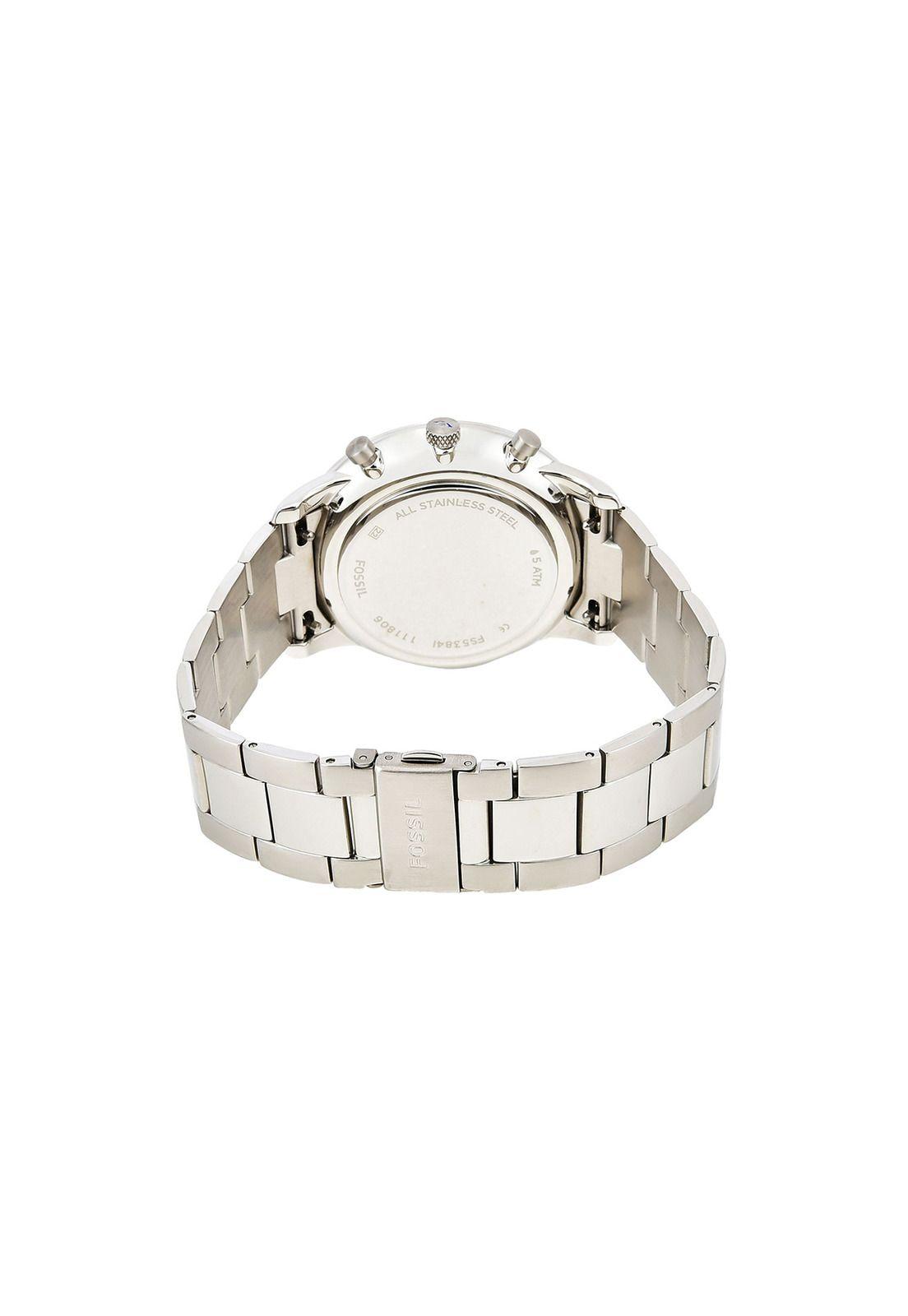 Reloj Fossil FS5384 Plateado Hombre-3