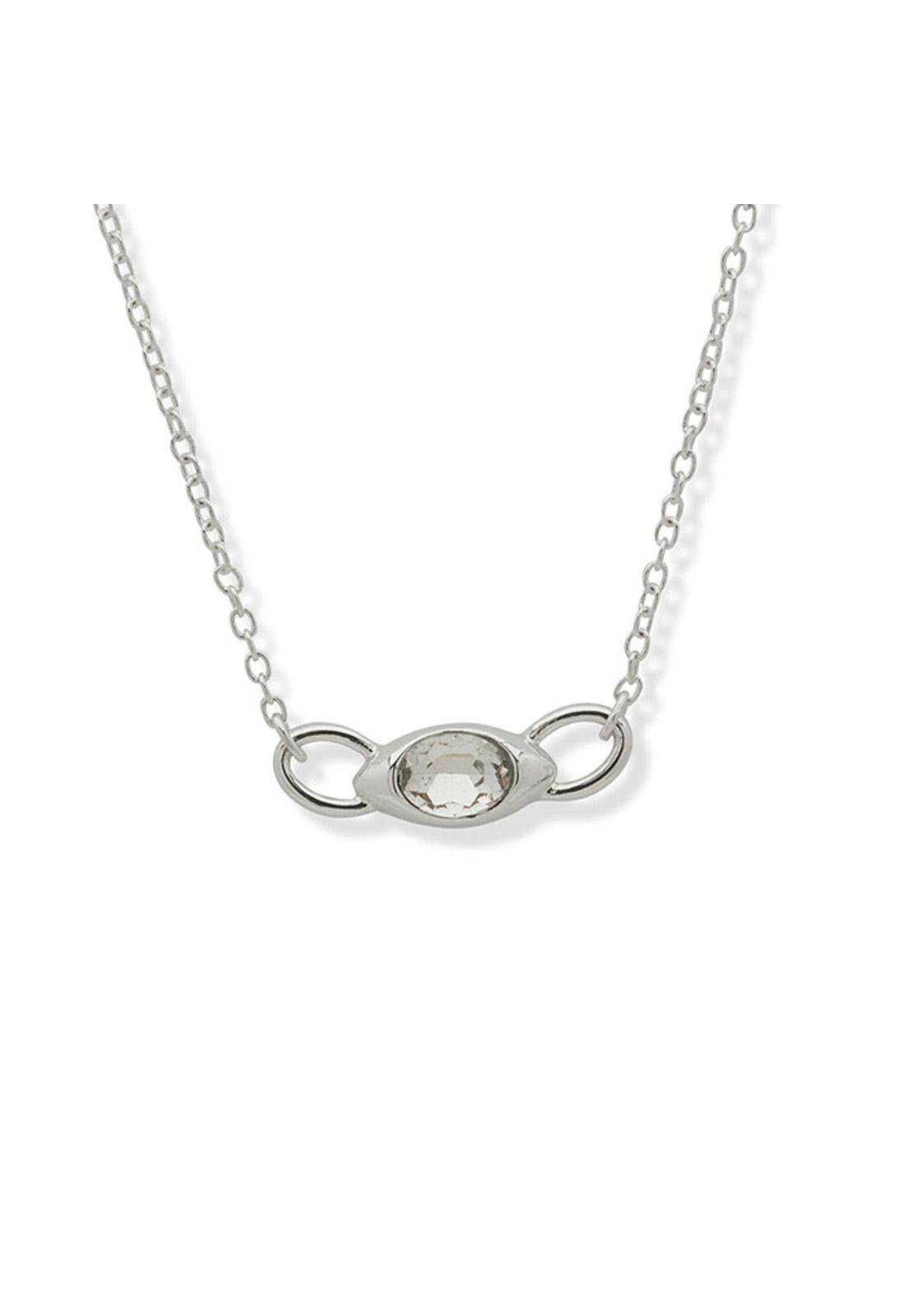 Collar Anne Klein 01N00585 Plateado-2