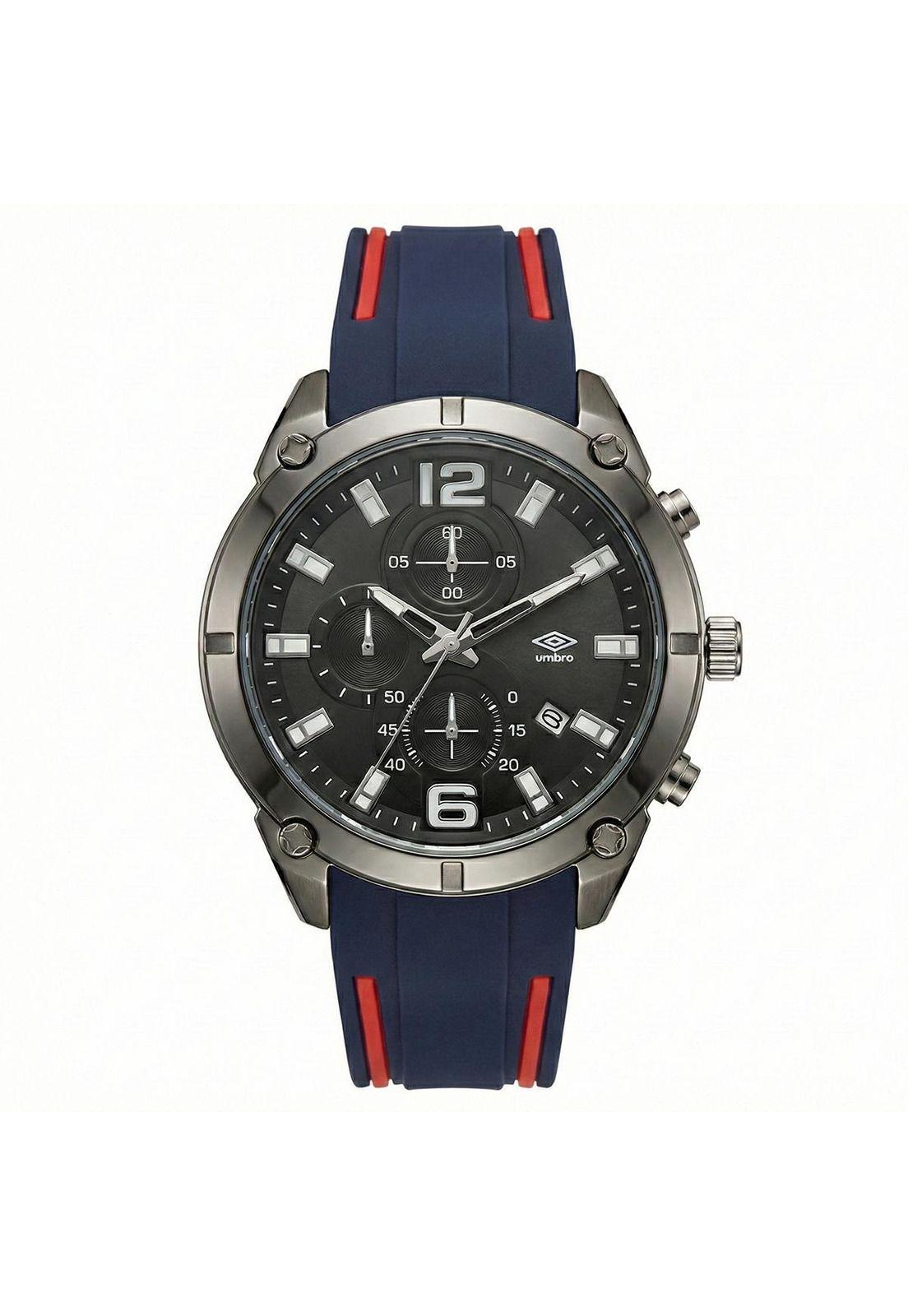 Reloj Análogo Hombre Umbro Plus Azul/Rojo UMBP-1500-92-0