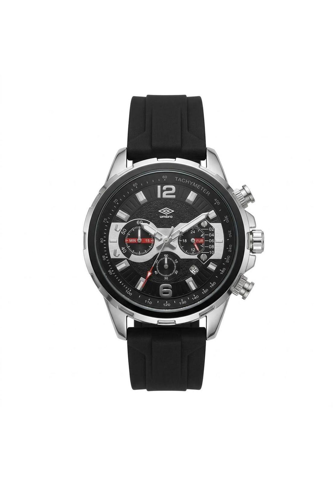 Reloj Análogo Hombre Umbro Plus Negro UMBP-1500-195-0