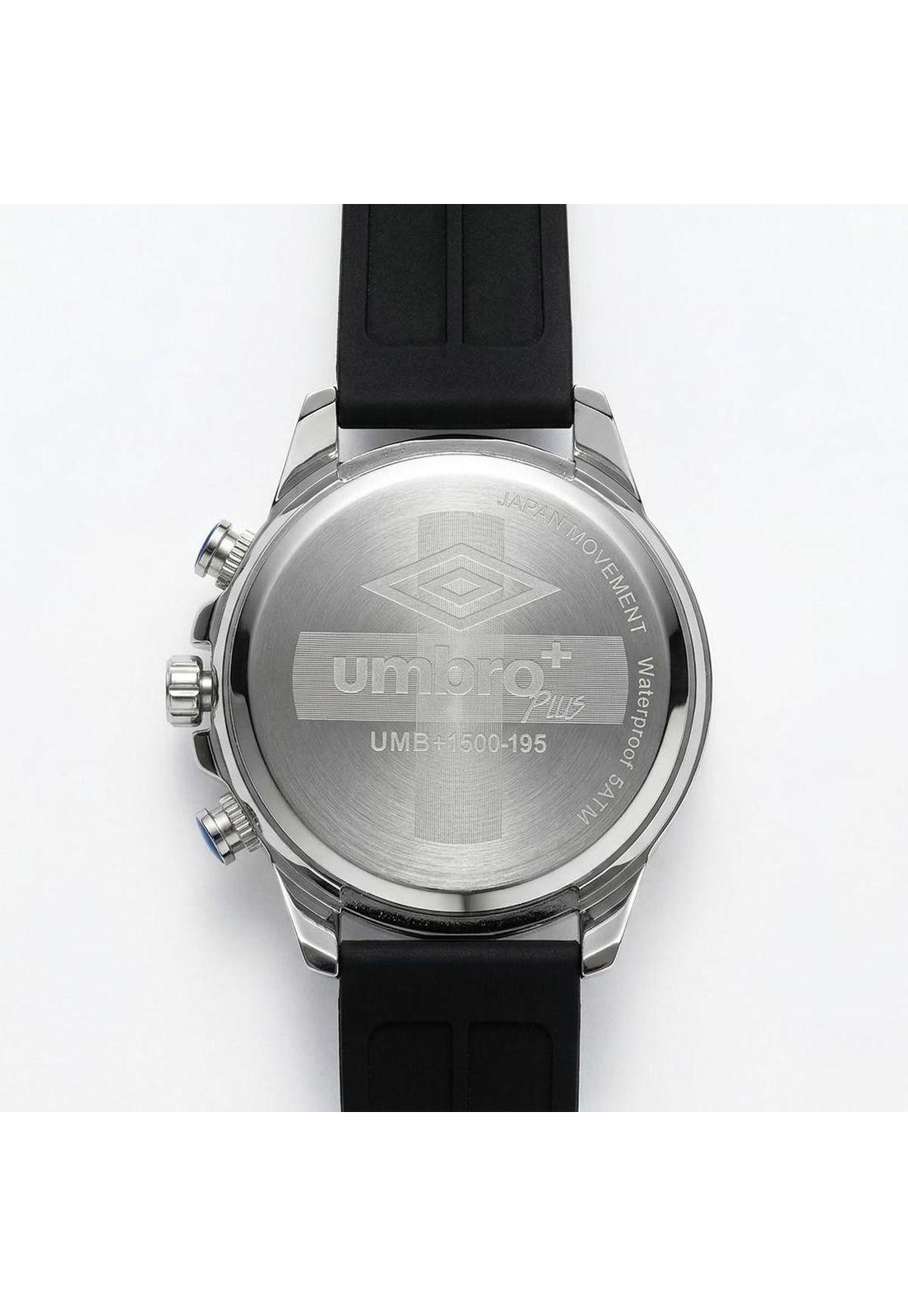 Reloj Análogo Hombre Umbro Plus Negro UMBP-1500-195-2