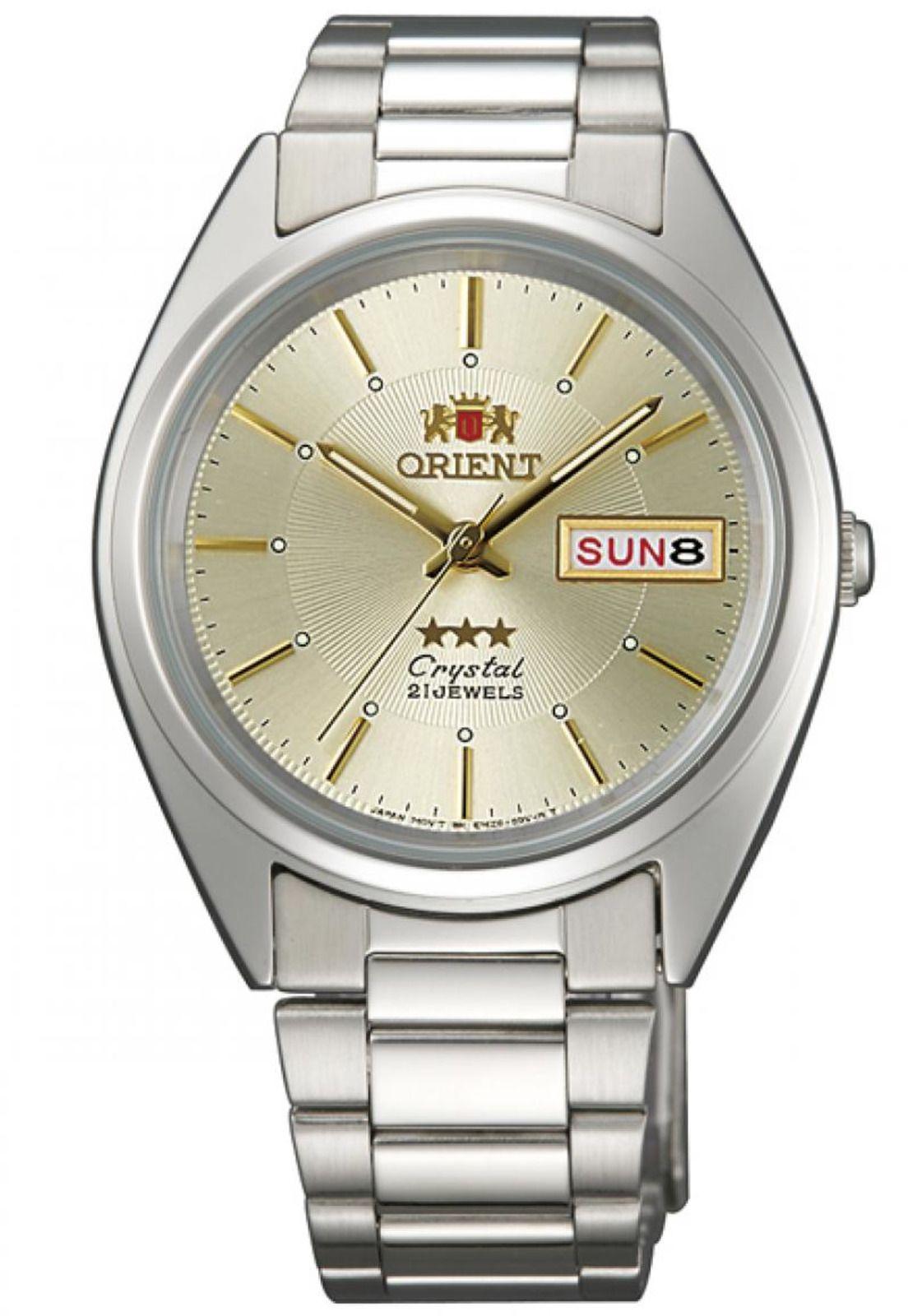 Reloj Clásico Plateado Orient-0