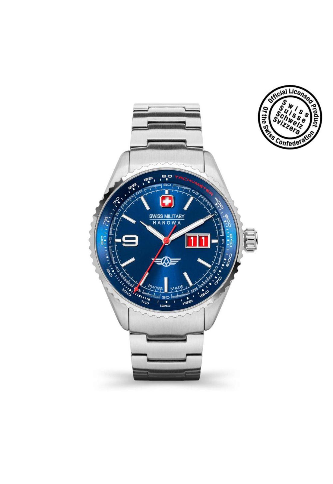 Reloj Swiss Military Hanowa SMWGH2101005 Plateado Hombre-0
