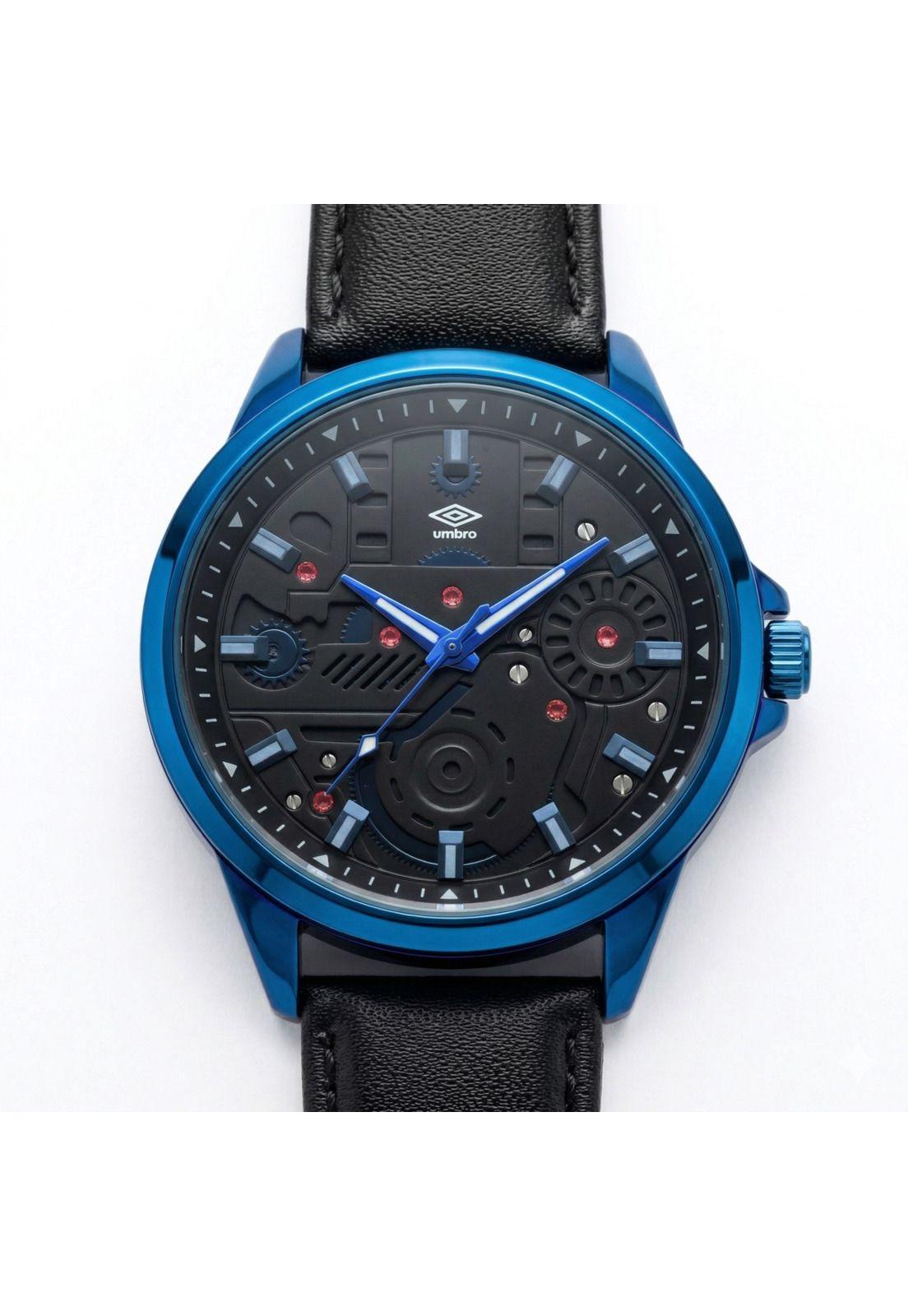 Reloj Análogo Hombre Umbro Plus Negro UMBP-1500-71-0