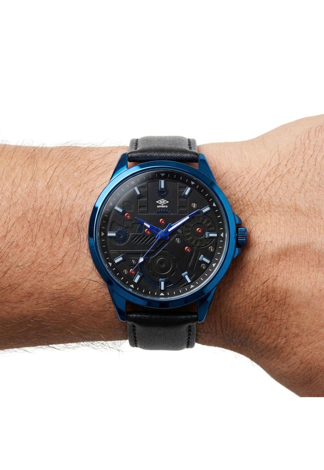 Reloj Análogo Hombre Umbro Plus Negro UMBP-1500-71-2