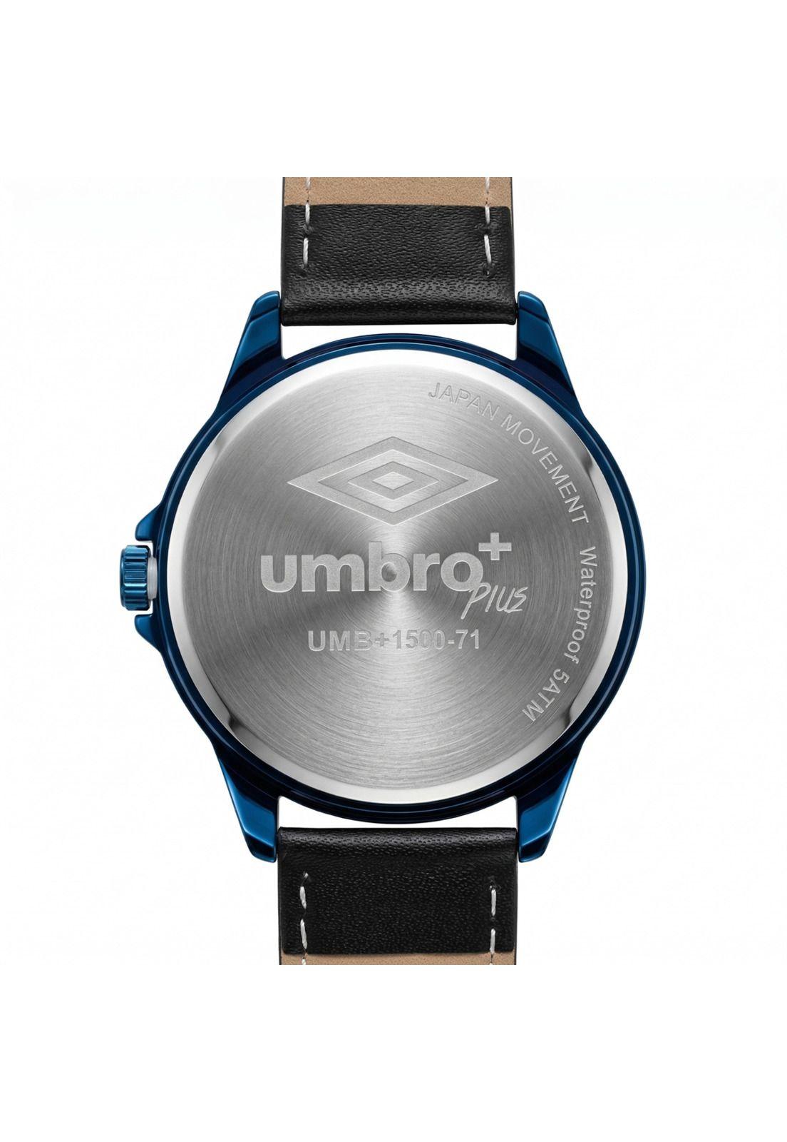 Reloj Análogo Hombre Umbro Plus Negro UMBP-1500-71-3