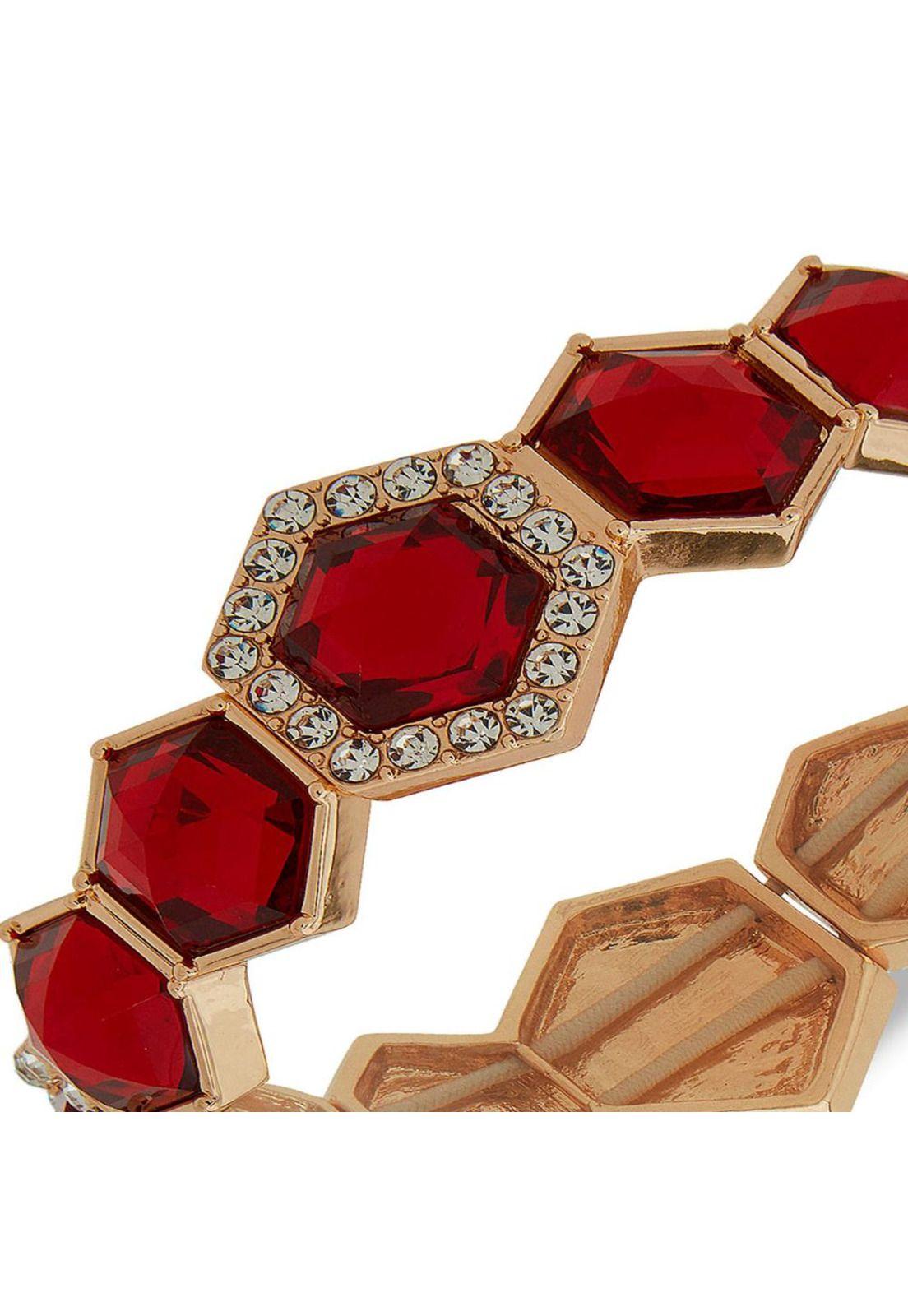 Pulsera Anne Klein Rojo Mujer-1