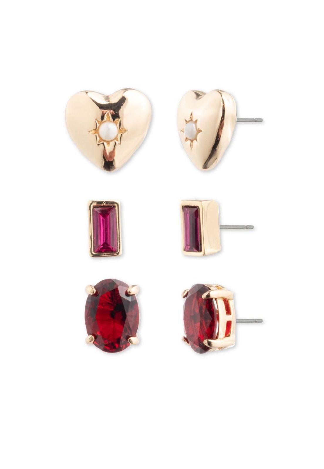 Set de Aros Ralph Lauren Dorado Mujer-0