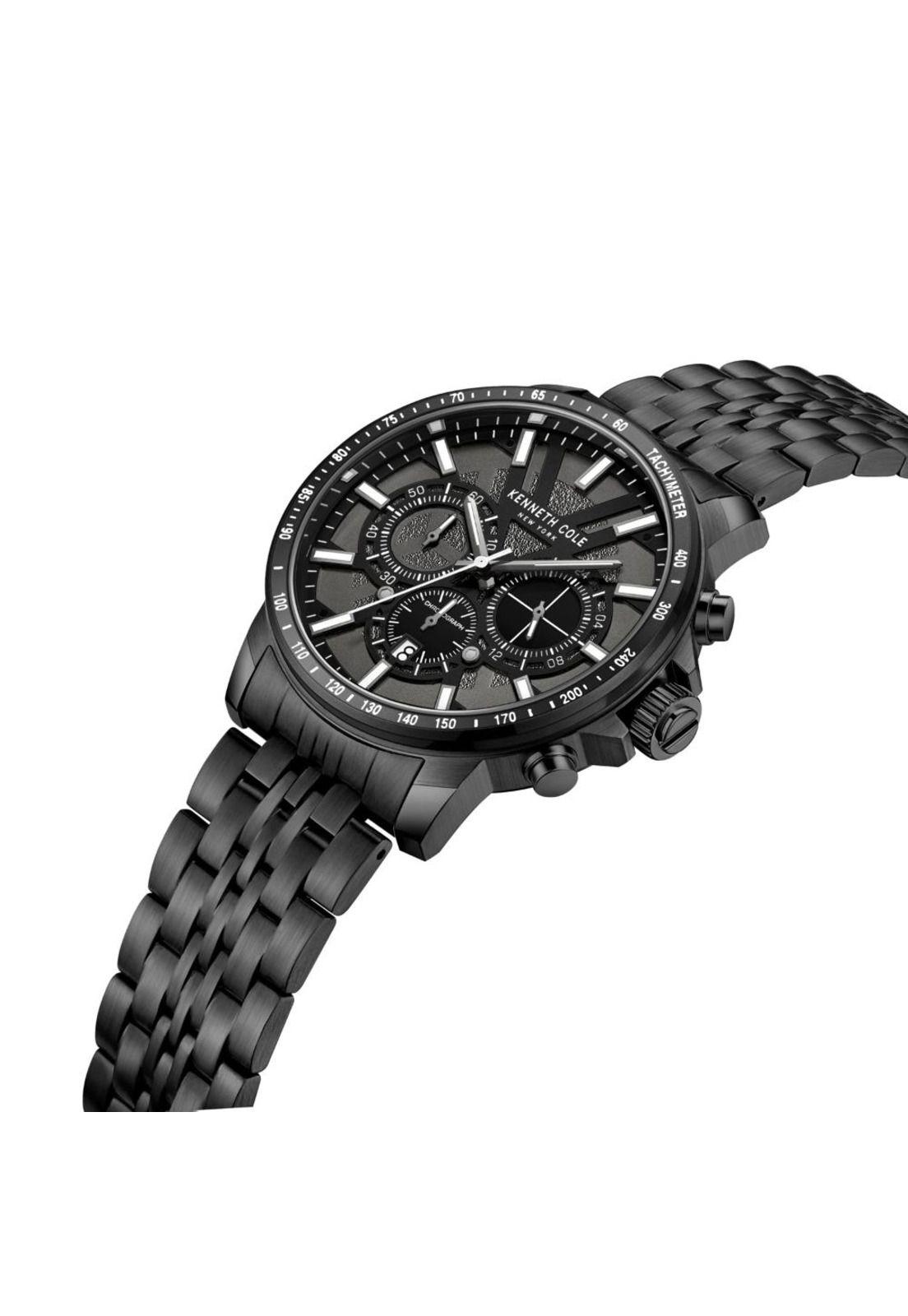 Reloj Kenneth Cole New York KCWGI2234802 Negro Hombre-2