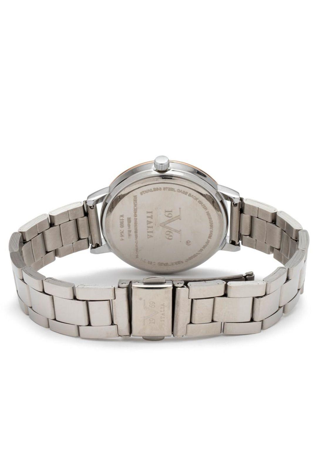 Reloj 19v69 Italia V1969-264-4 Plateado Mujer-1