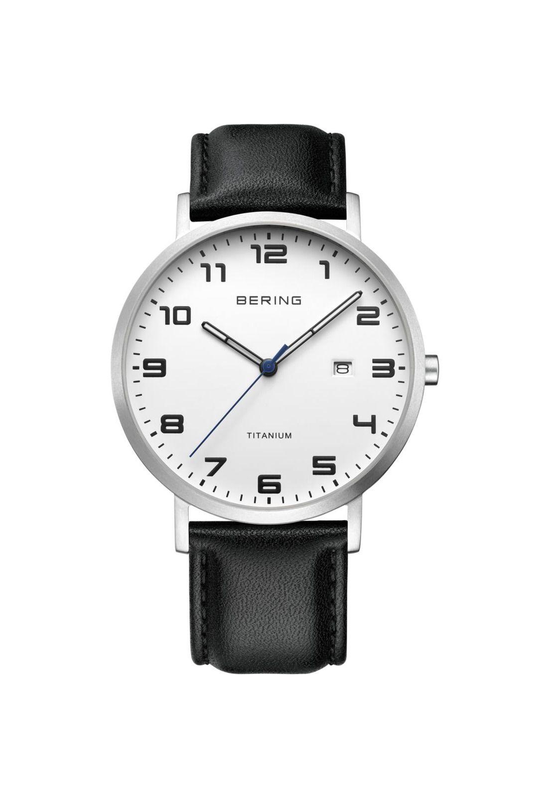 Reloj Análogo Hombre Bering Negro 18640-404-0