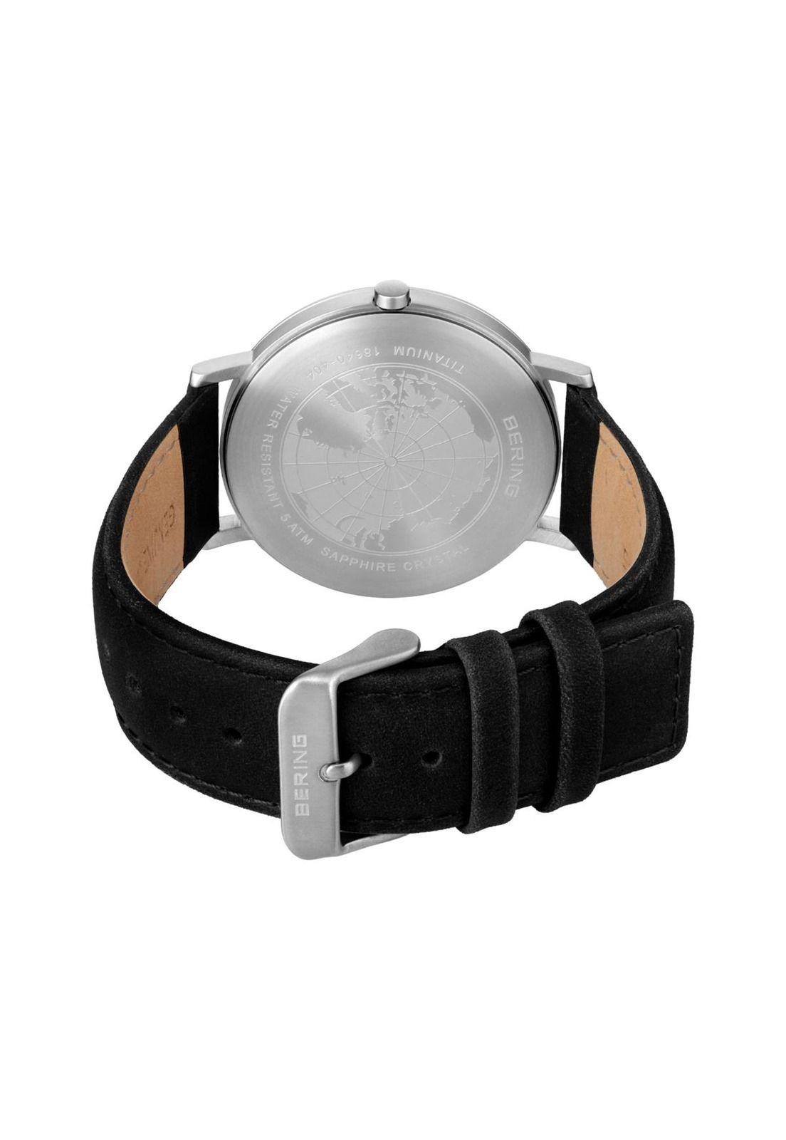 Reloj Análogo Hombre Bering Negro 18640-404-2