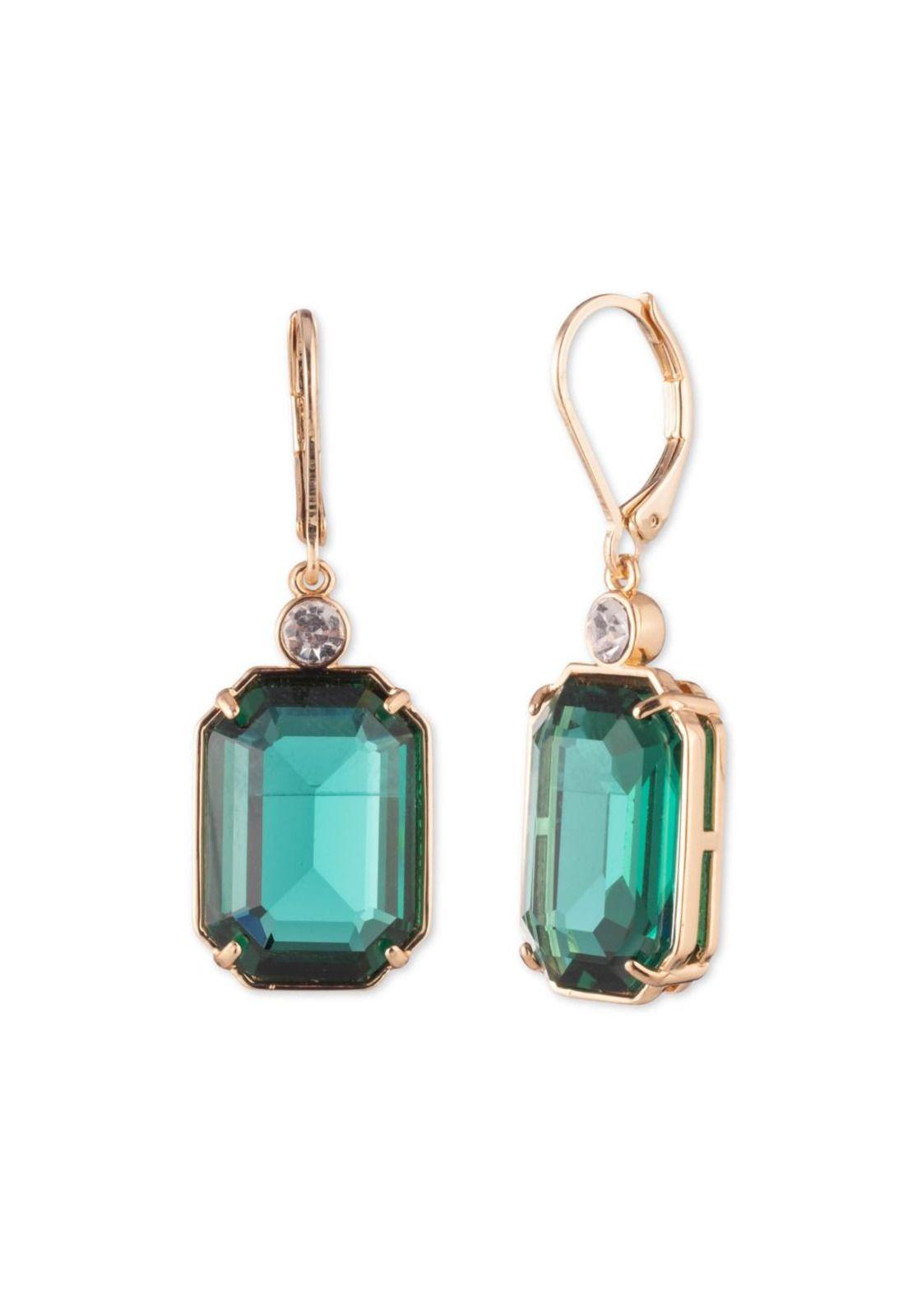 Aros Colgantes Ralph Lauren Verde Mujer 14G00672-0