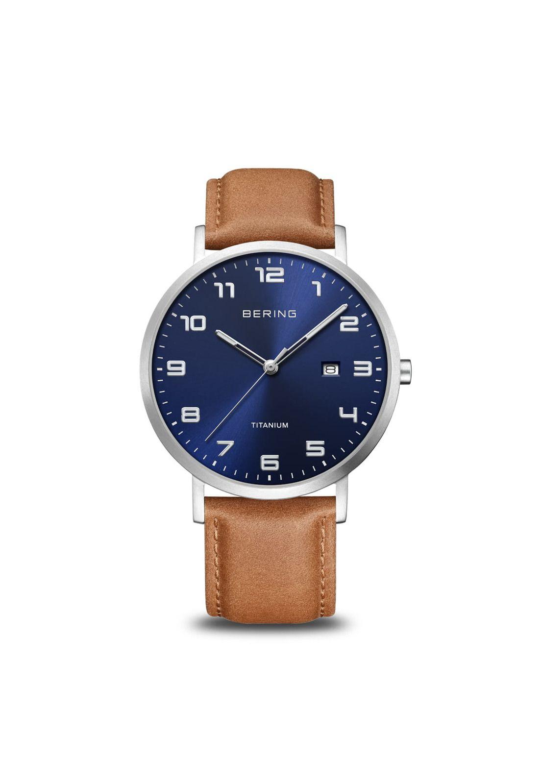 Reloj Bering 18640-567 Café Hombre-0