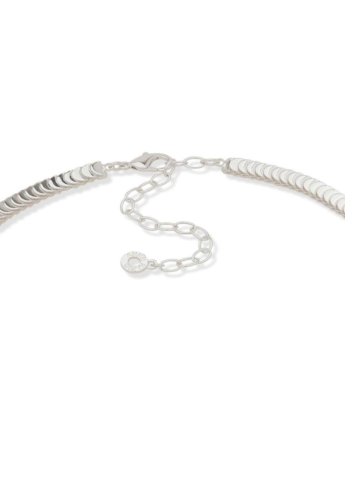Collar Anne Klein Plateado Mujer-1
