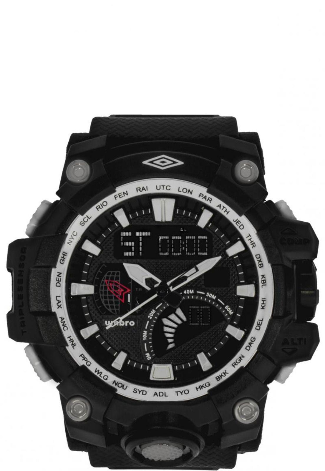 Reloj Digital Análogo Negro Umbro-0