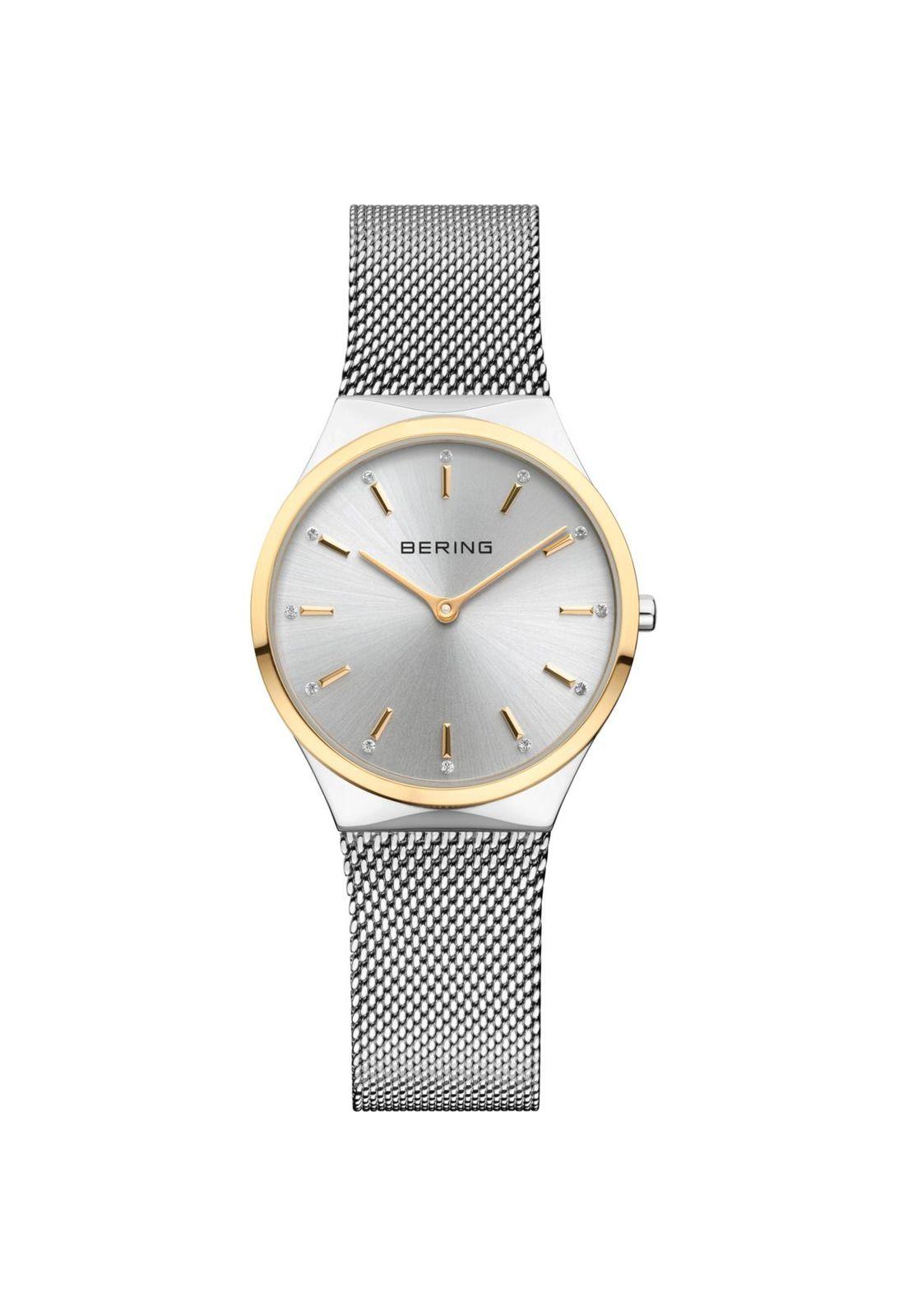 Set de reloj y pulsera Análogo Mujer Bering Plateado 12131-014-GWP-0
