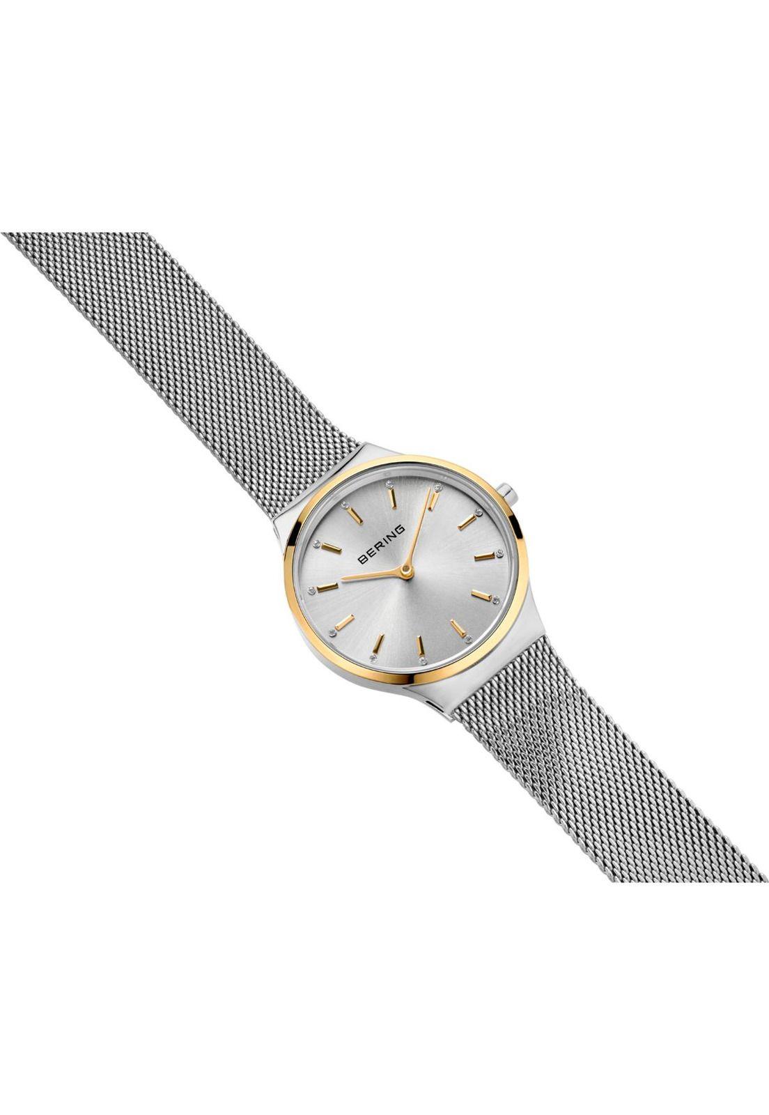Set de reloj y pulsera Análogo Mujer Bering Plateado 12131-014-GWP-1
