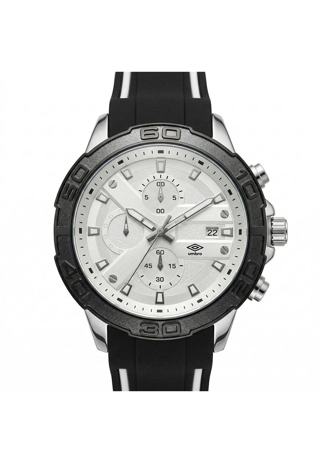 Reloj Análogo Hombre Umbro Plus Negro/Blanco UMBP-1500-109-0
