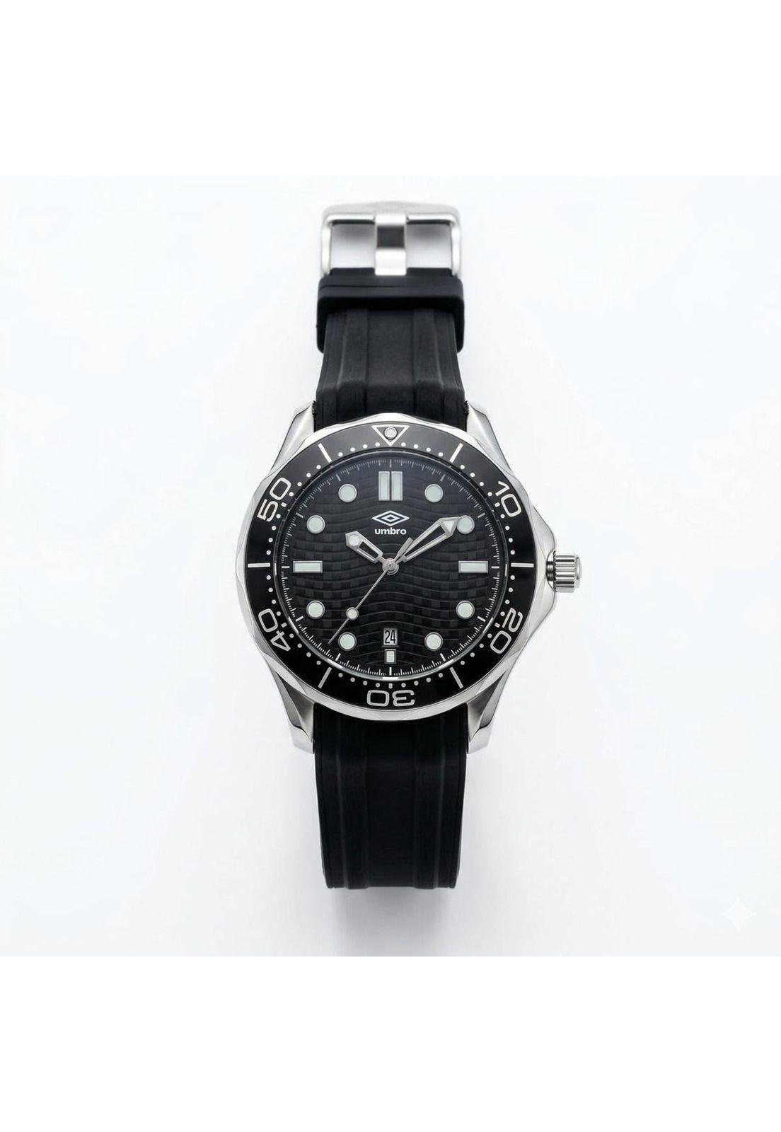 Reloj Análogo Hombre Umbro Plus Negro UMBP-1500-185-0