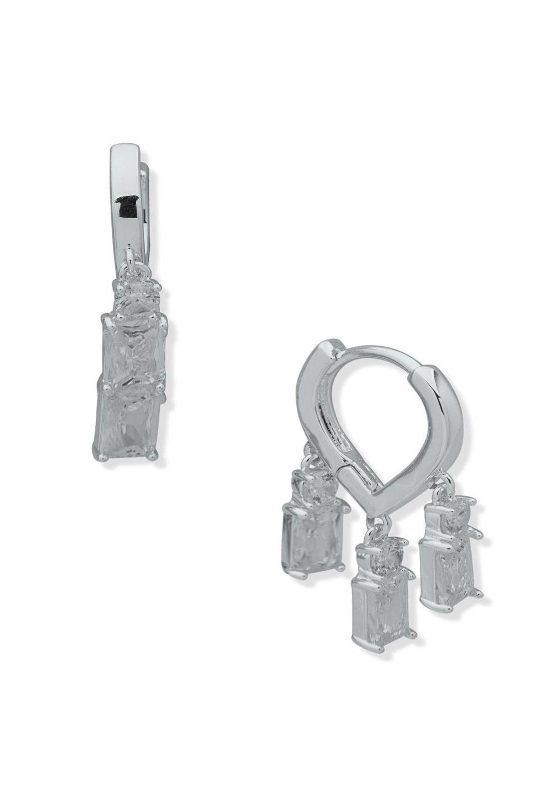 Aros Anne Klein Plateado Mujer 01G00686-0