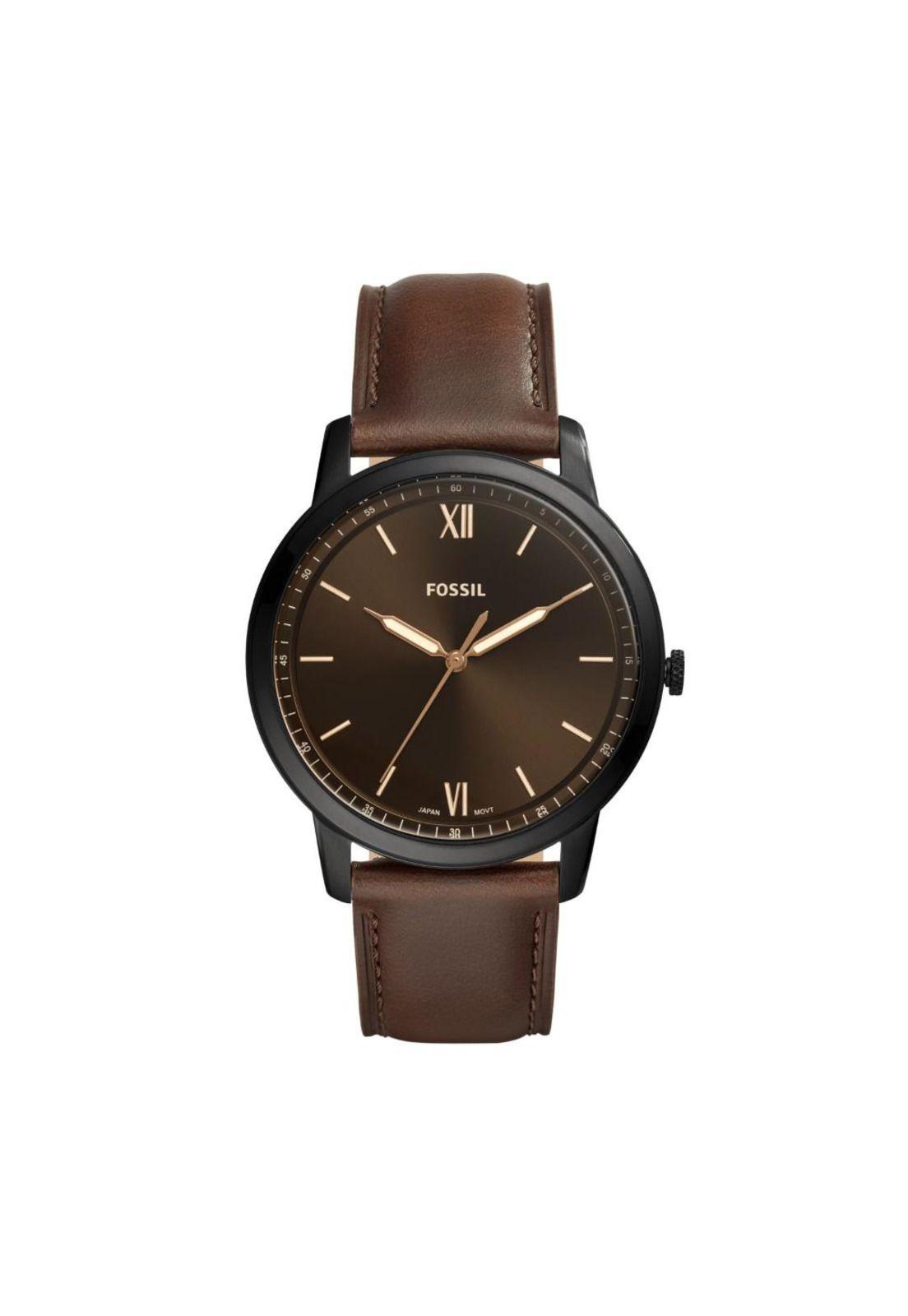 Reloj Fossil FS5551 Café Hombre-0