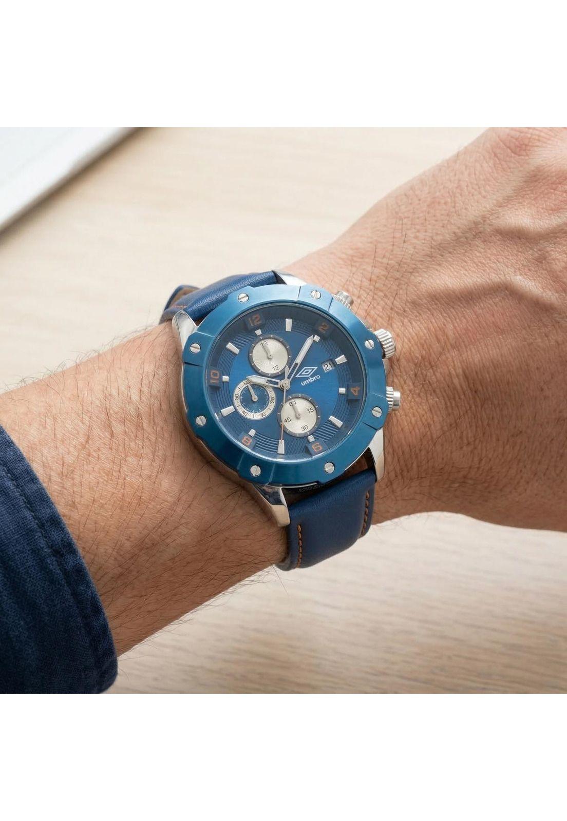 Reloj Análogo Hombre Umbro Plus Azul UMBP-1500-61-4