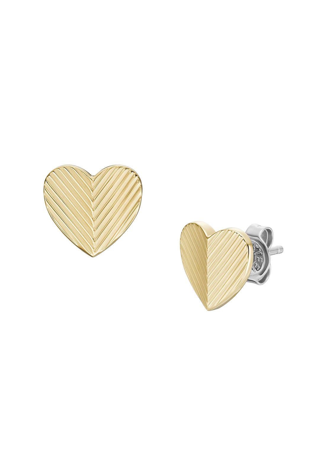 Aros Fossil  JF04654710 Dorado Mujer-0