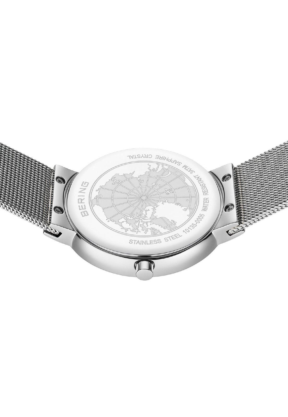 Reloj Análogo Mujer Bering Plateado 10135-0005-4