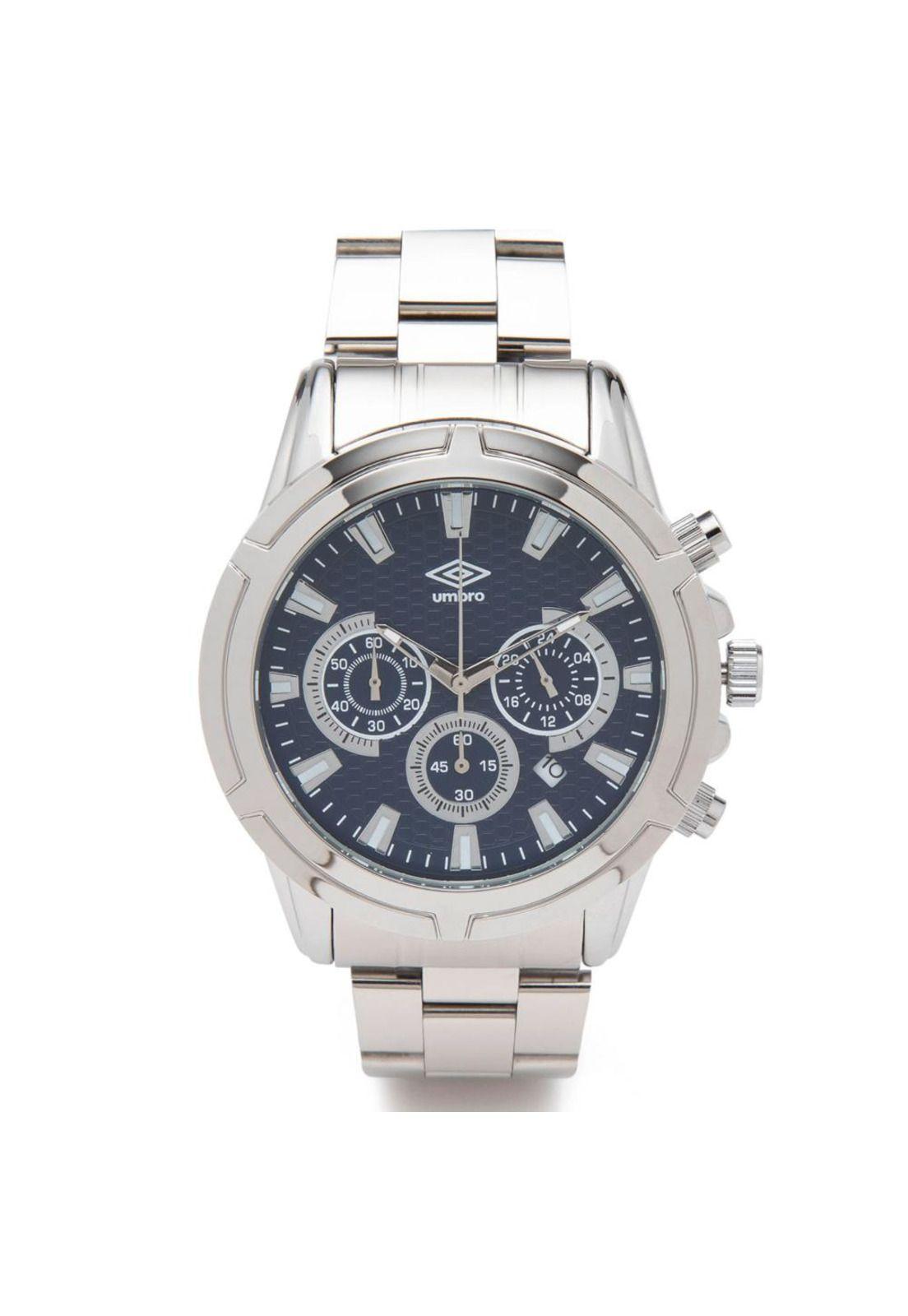 Reloj Umbro Plus UMBP-5800-6 Plateado Hombre-0